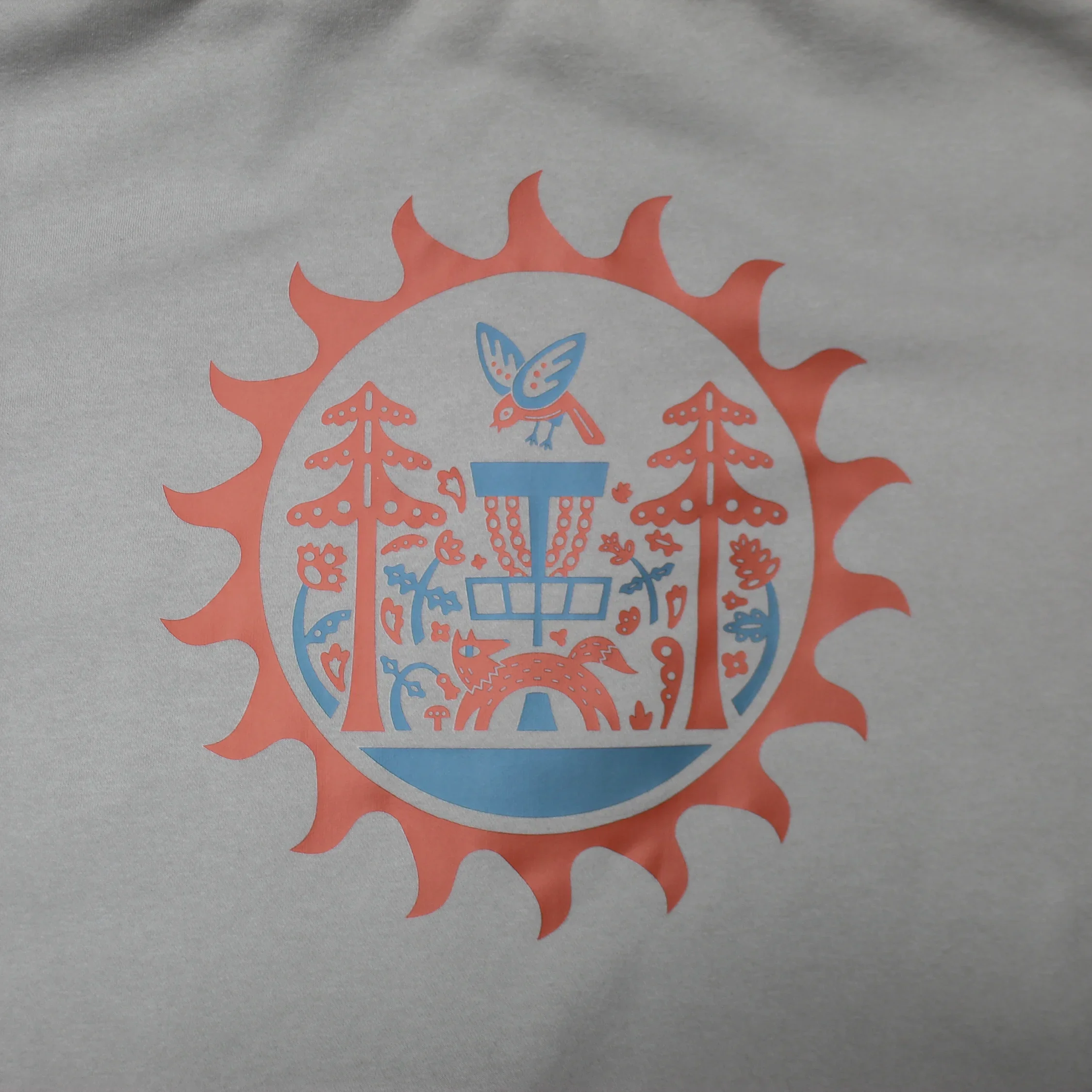 Sunburst - Disc Golf Quarter-Zip - Daily Grind Disc Golf