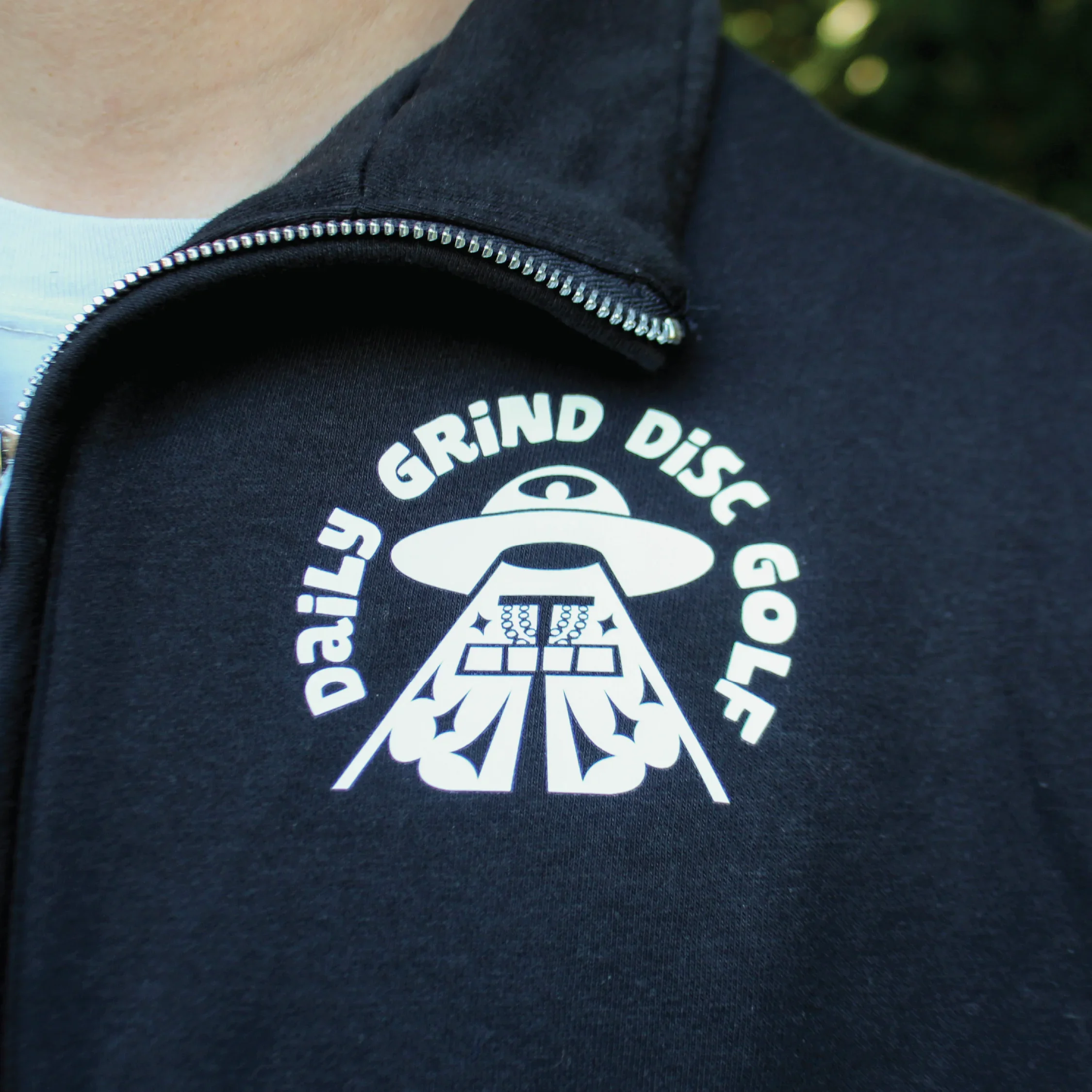 UFO - Disc Golf Quarter-Zip - Daily Grind Disc Golf