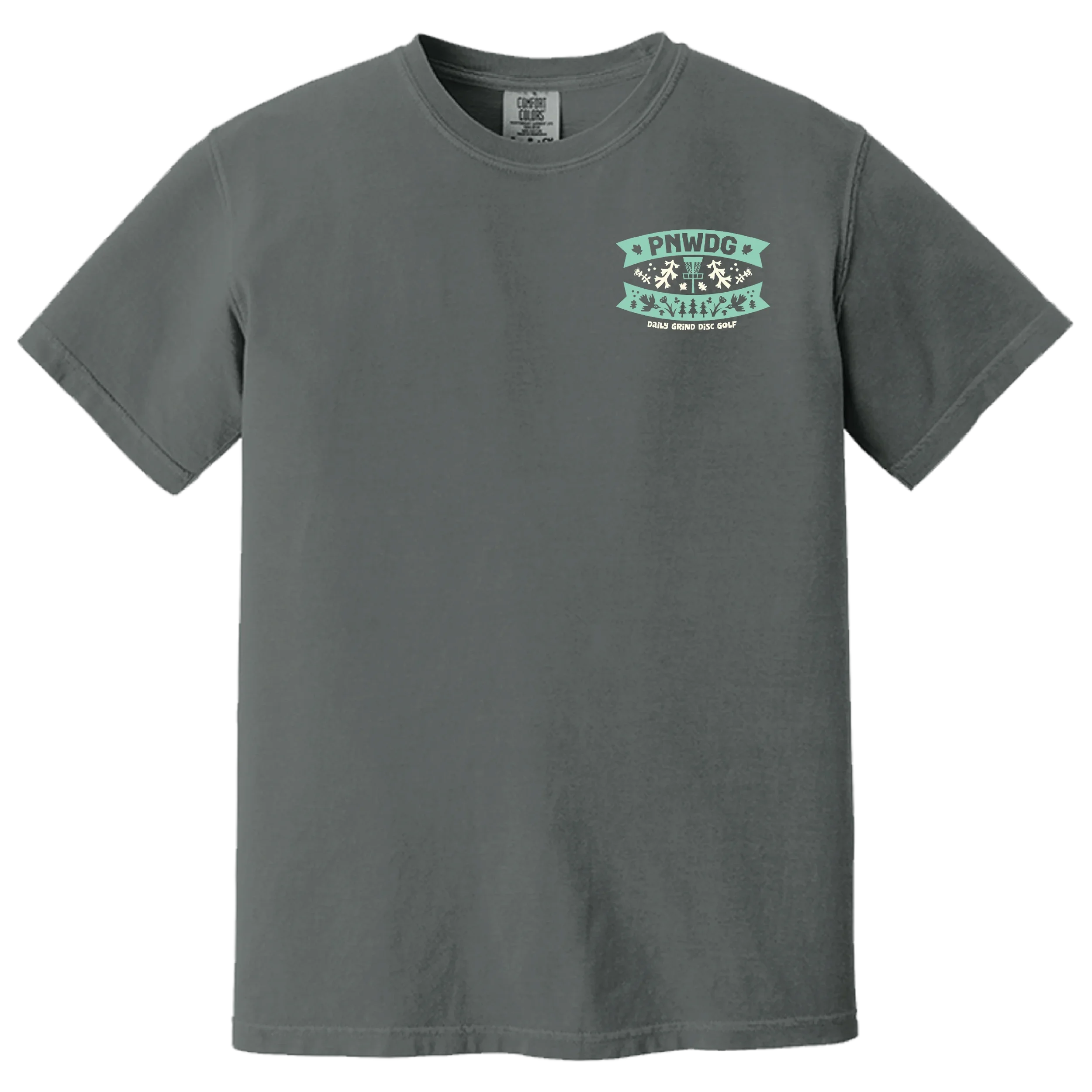 PNWDG Disc Golf Shirt - Pepper - Daily Grind Disc Golf