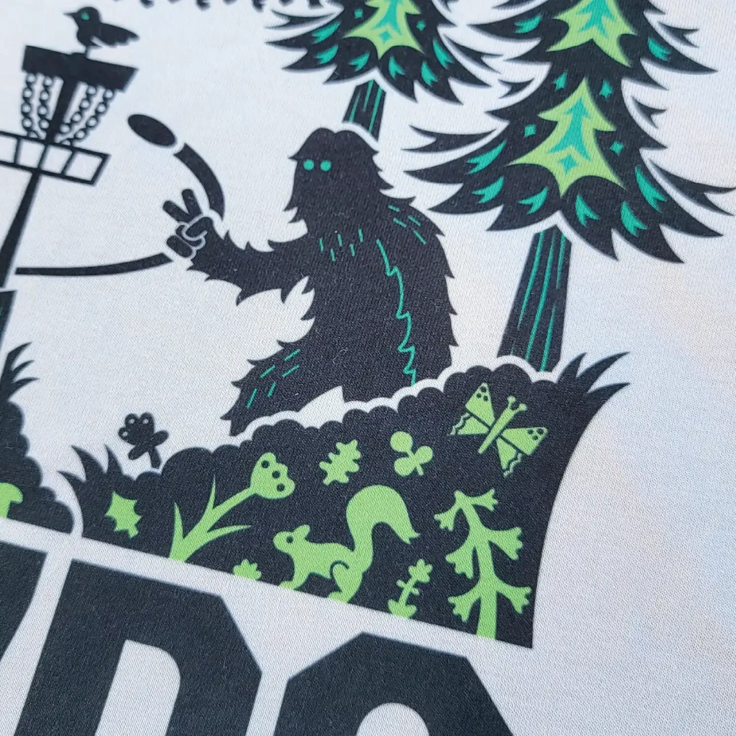 PNWDG Disc Golf Shirt - Sand - Daily Grind Disc Golf