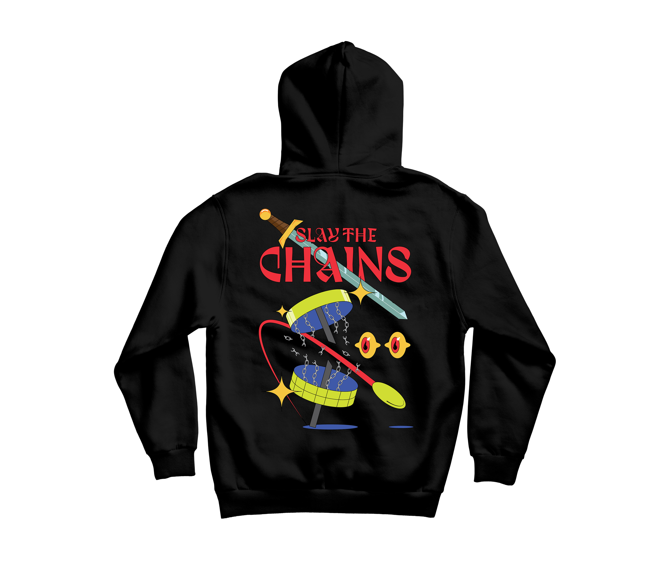 Slay The Chains Disc Golf Hoodie - Daily Grind Disc Golf