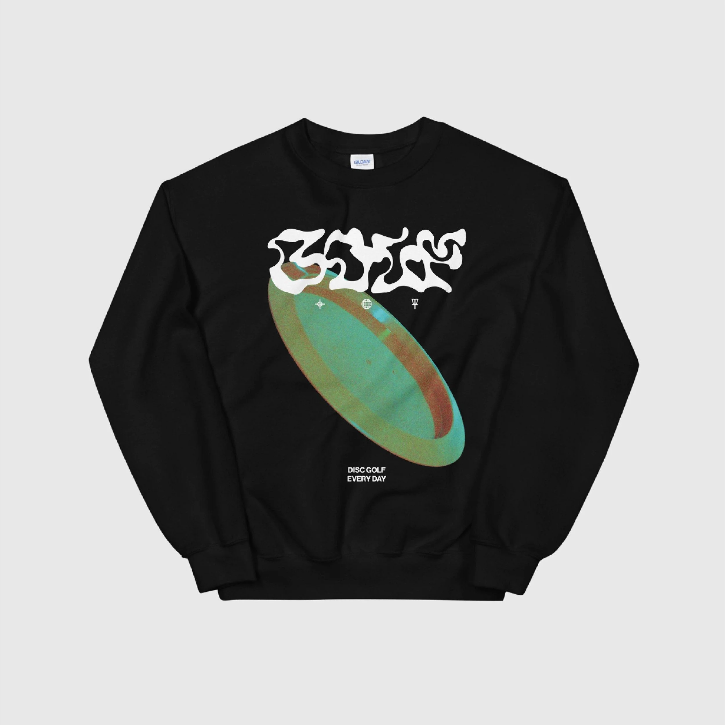Liquid Golf - Disc Golf Sweatshirt - Daily Grind Disc Golf