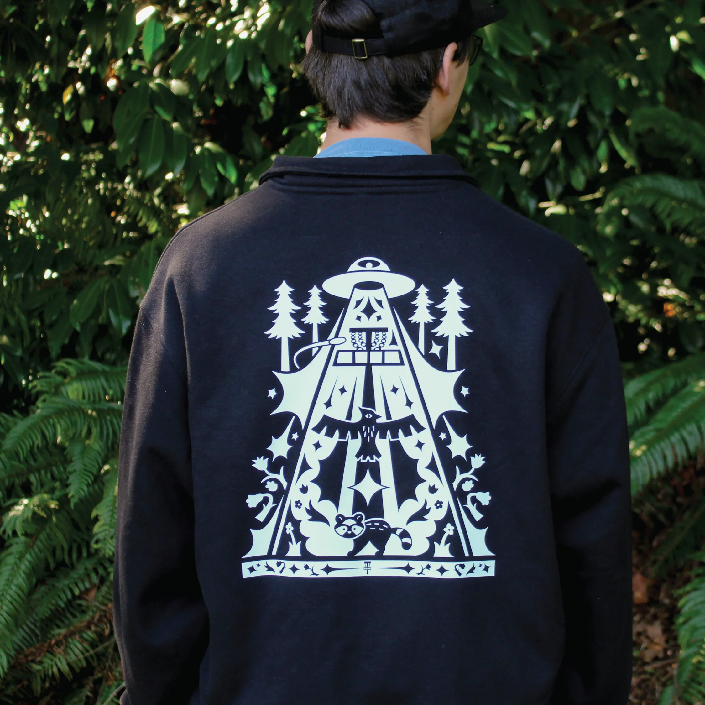 UFO - Disc Golf Quarter-Zip - Daily Grind Disc Golf