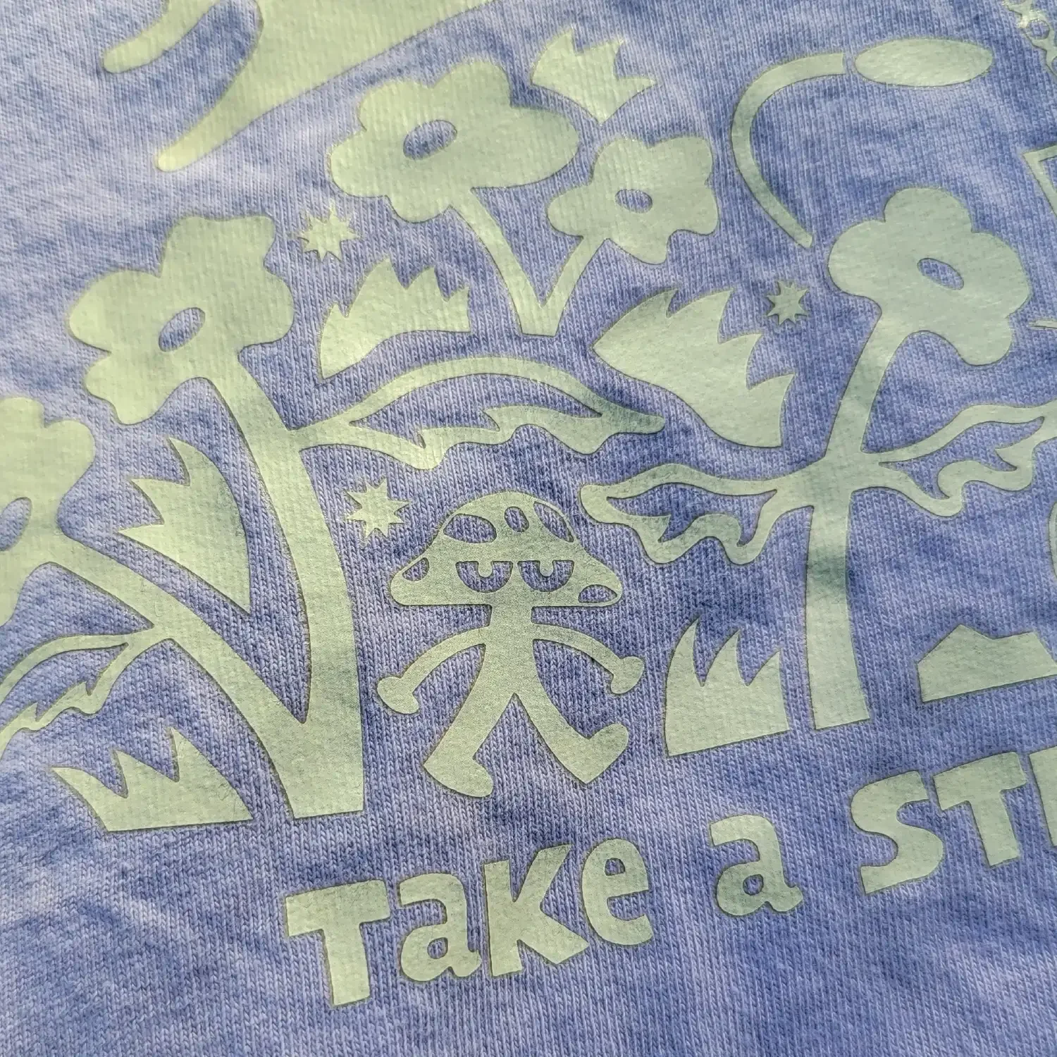 Mushroom Disc Golf Shirt - Orchid - Daily Grind Disc Golf