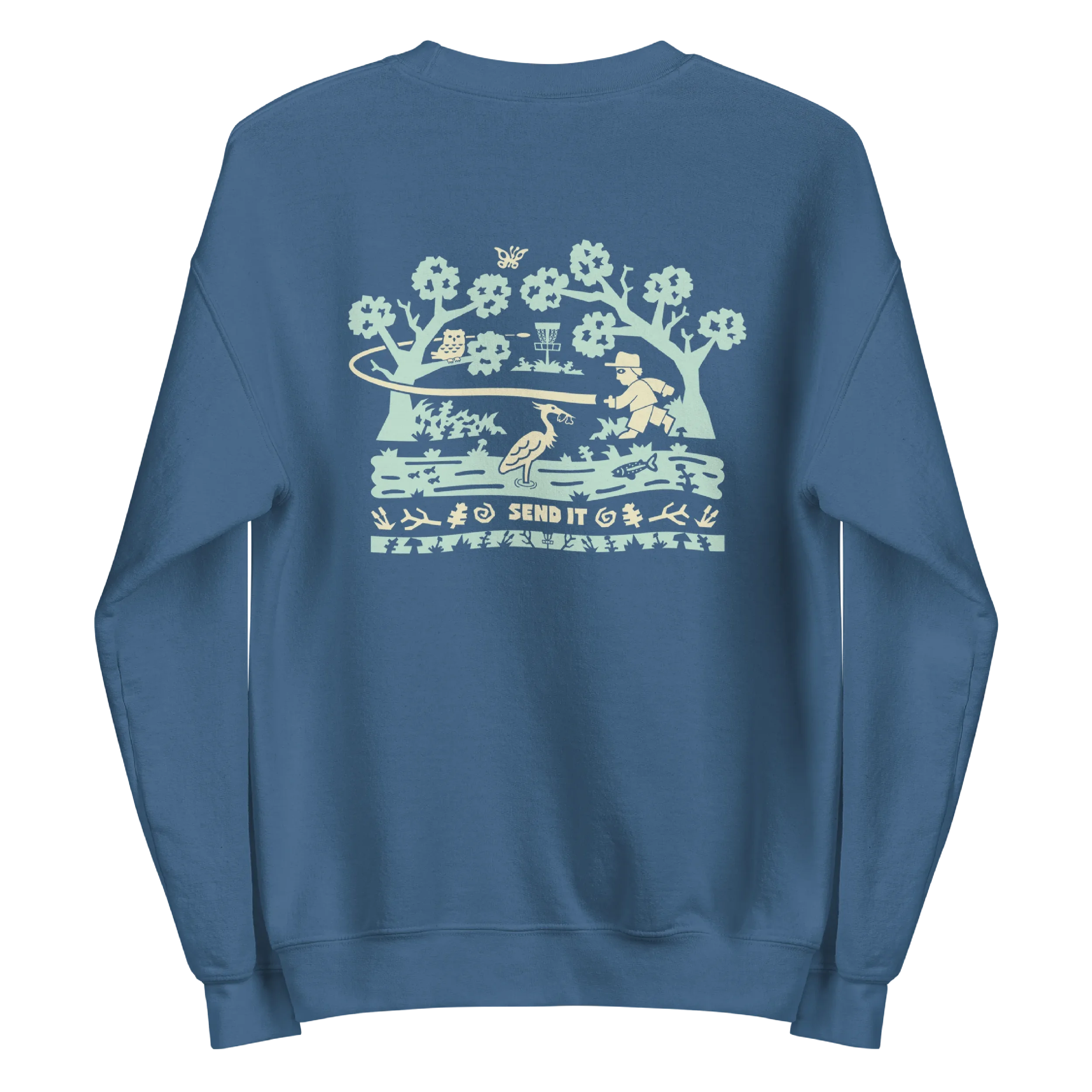 Send It Sweatshirt - Daily Grind Disc Golf