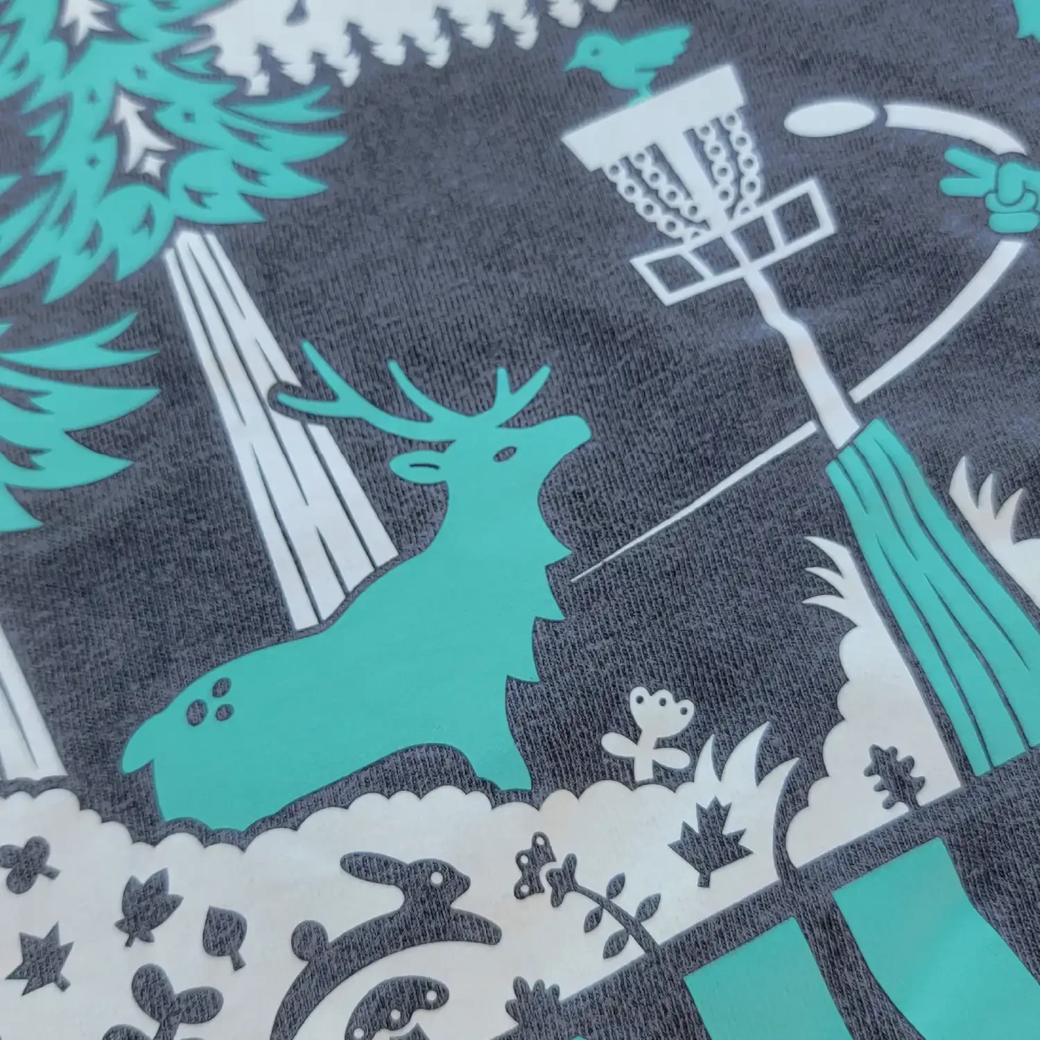 PNWDG Disc Golf Shirt - Pepper - Daily Grind Disc Golf