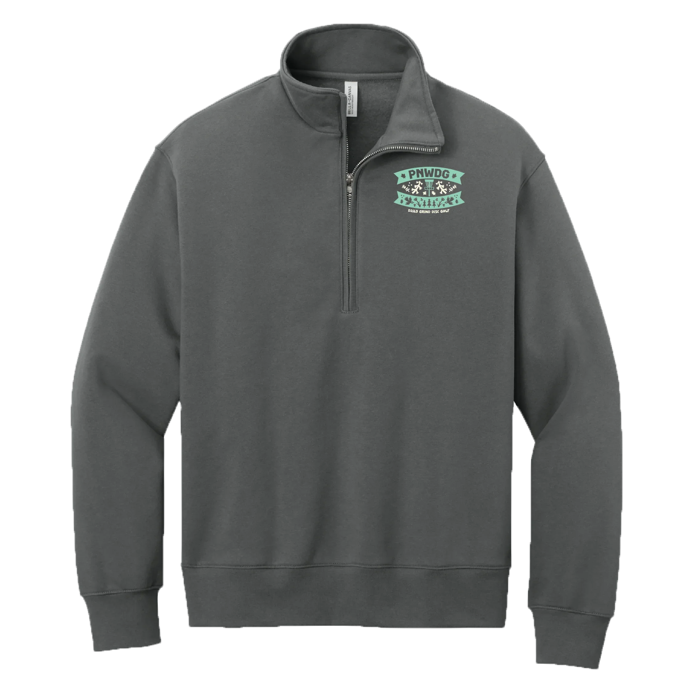 PNWDG - Disc Golf Quarter-Zip - Daily Grind Disc Golf