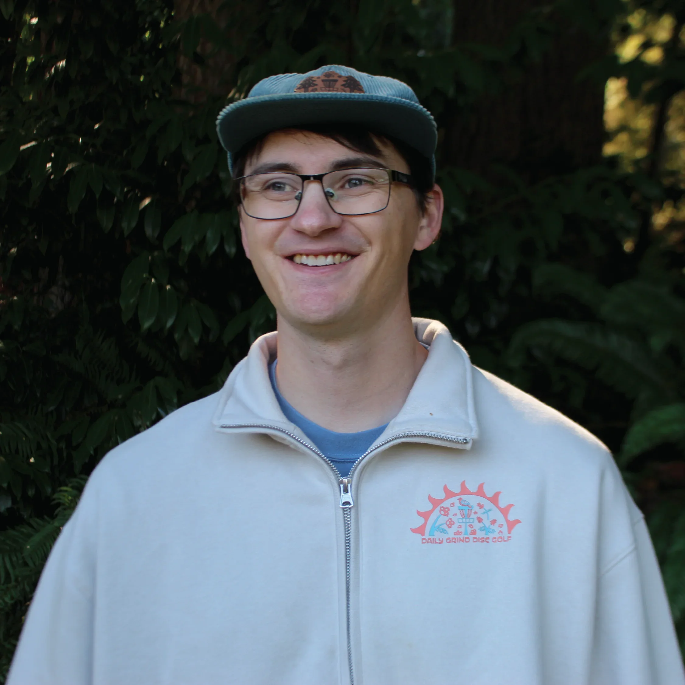 Sunburst - Disc Golf Quarter-Zip - Daily Grind Disc Golf