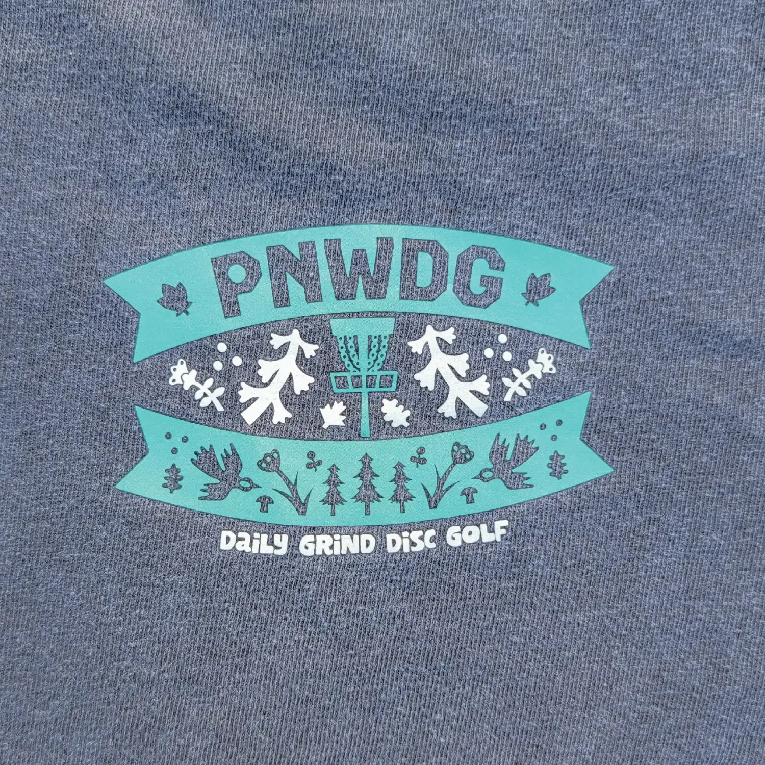 PNWDG Disc Golf Shirt - Pepper - Daily Grind Disc Golf