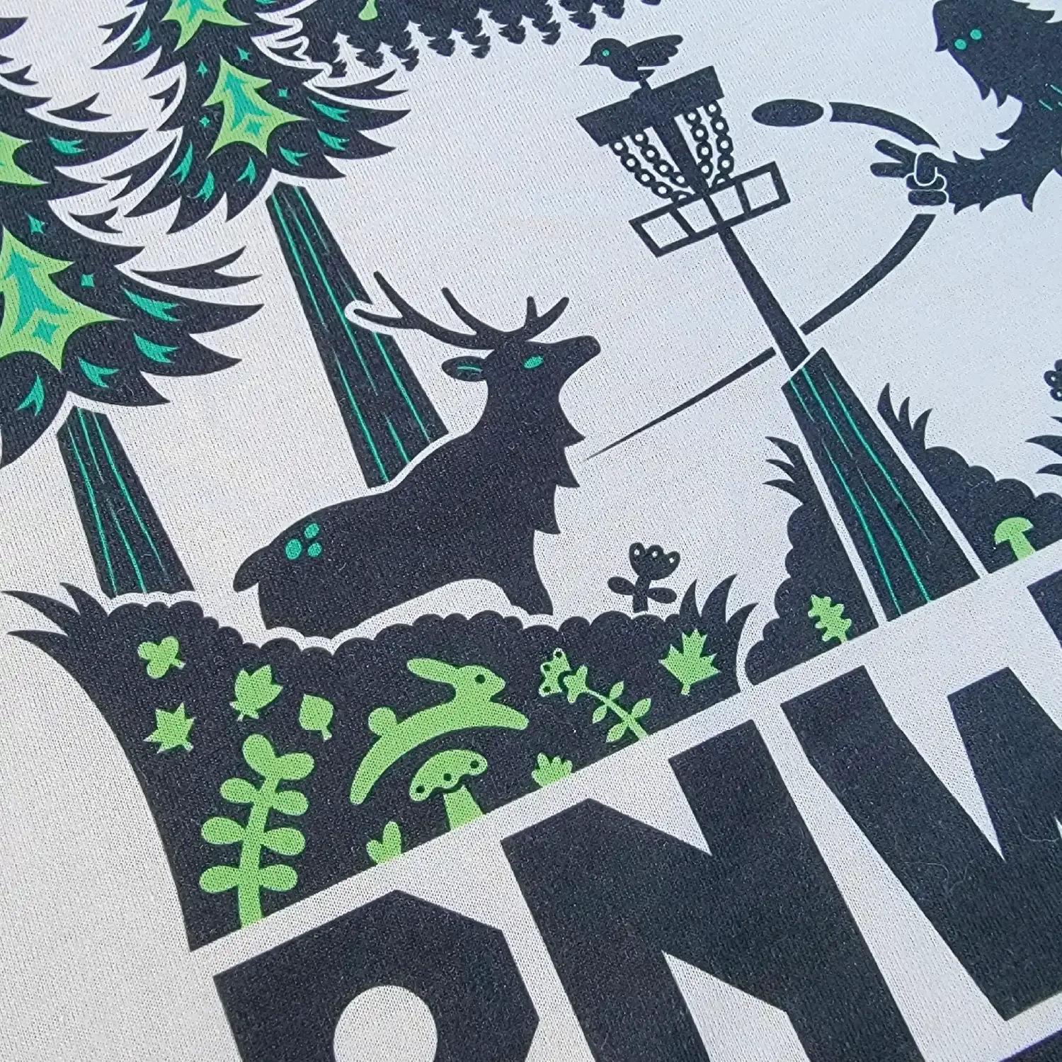 PNWDG Disc Golf Shirt - Sand - Daily Grind Disc Golf