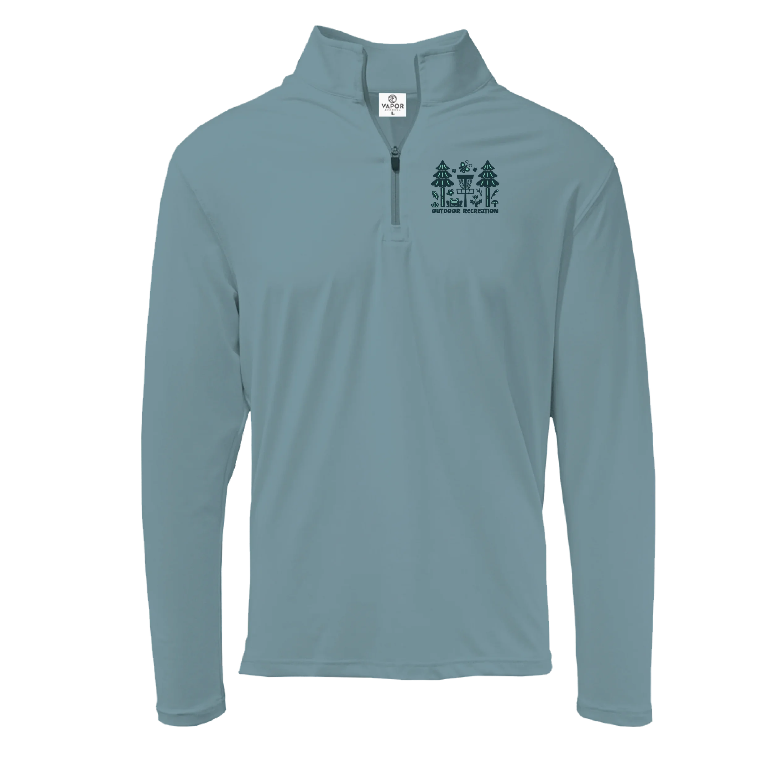 Outdoor Recreation UPF 50 Quarter Zip - Daily Grind Disc Golf
