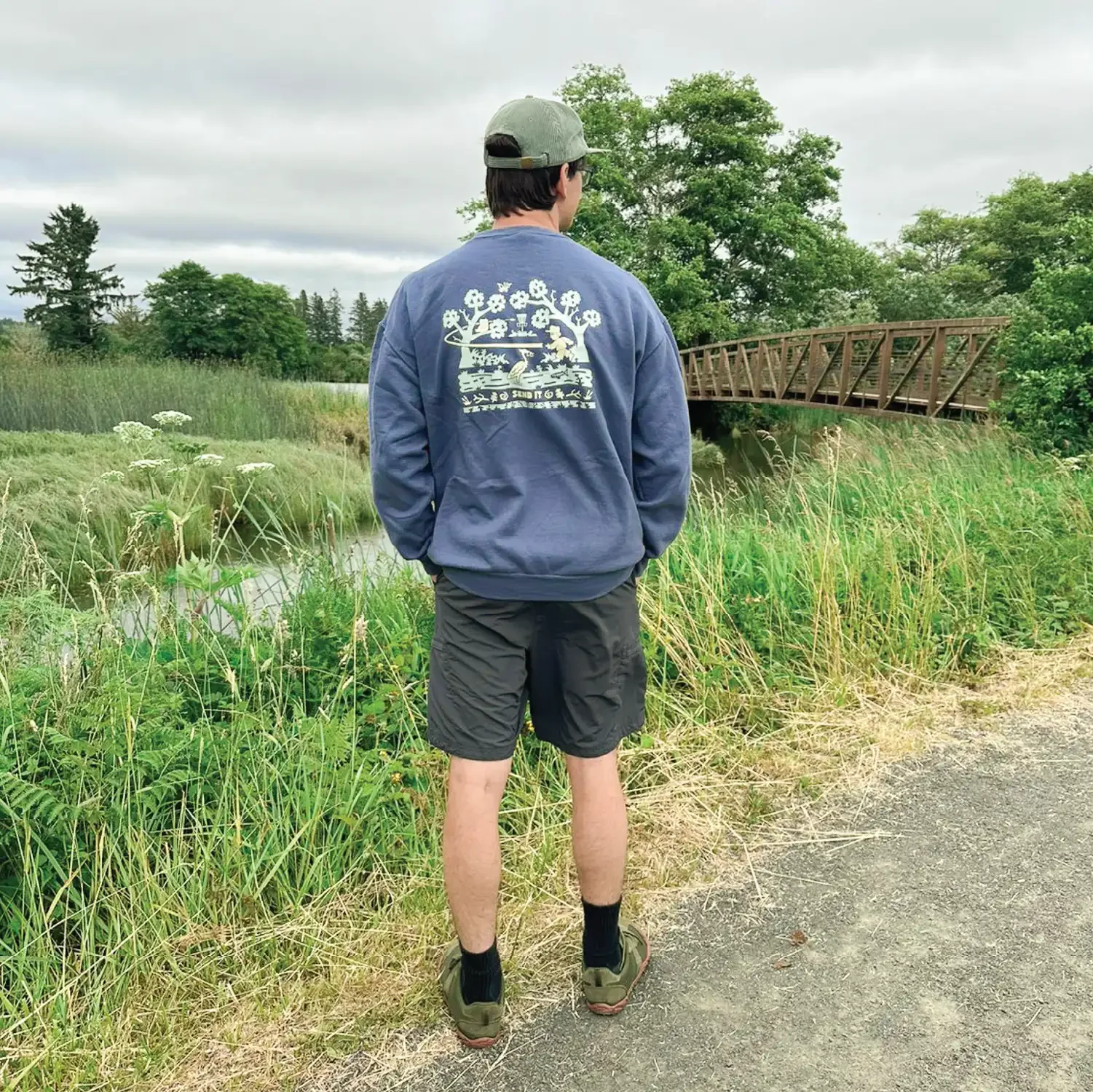 Send It Sweatshirt - Daily Grind Disc Golf