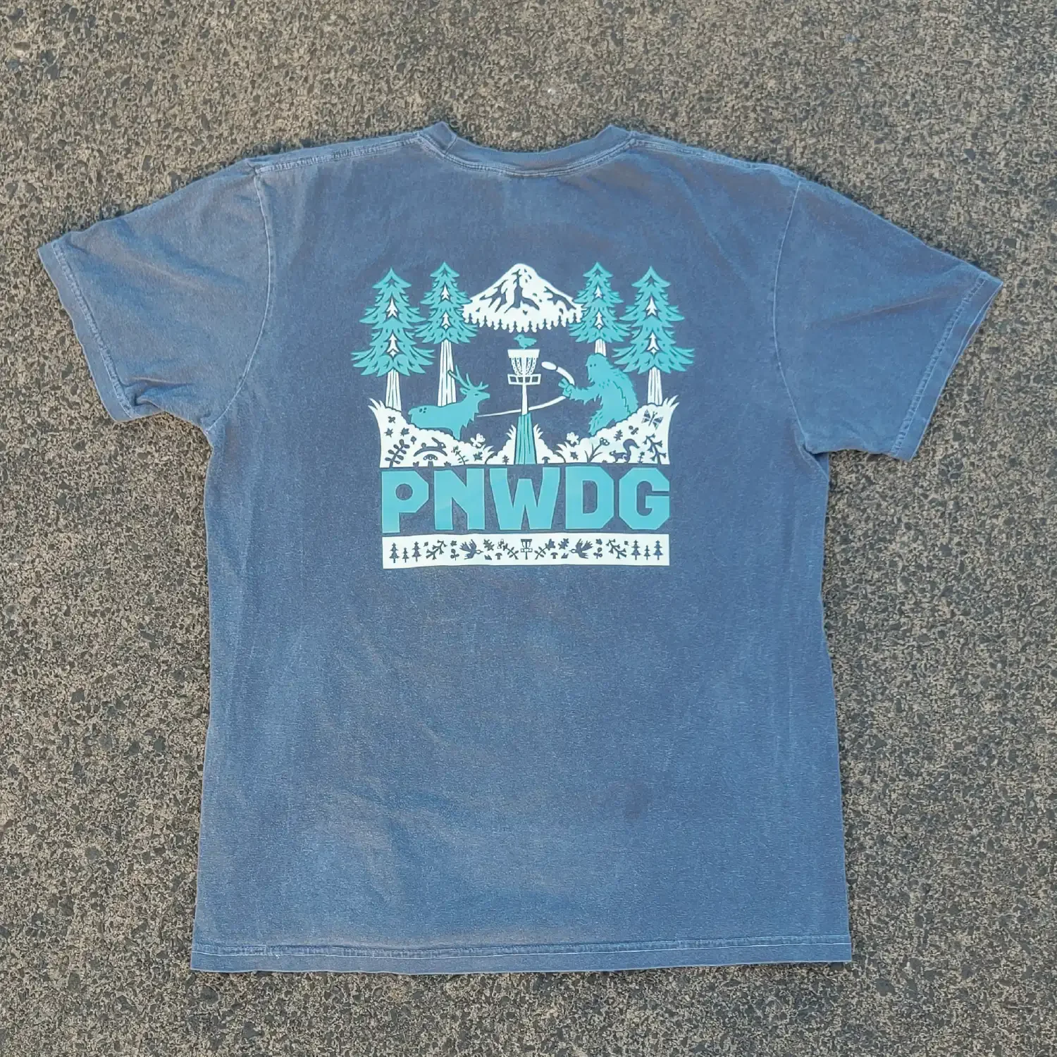 PNWDG Disc Golf Shirt - Pepper - Daily Grind Disc Golf