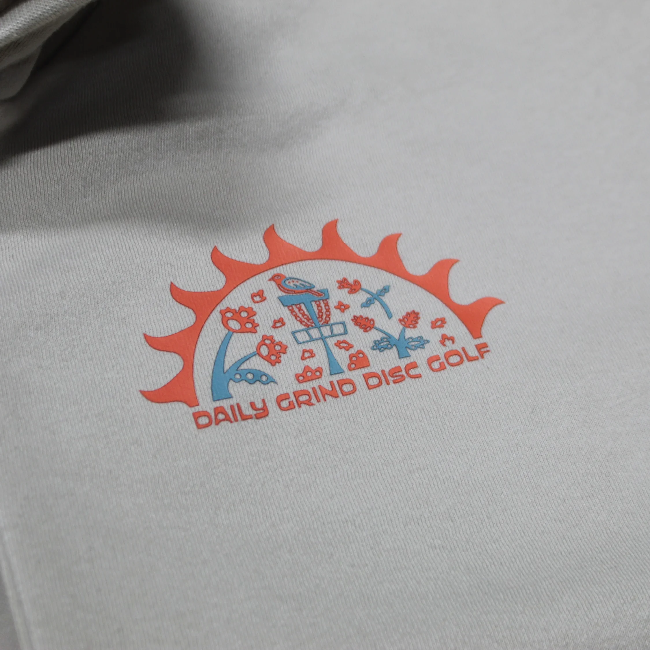 Sunburst - Disc Golf Quarter-Zip - Daily Grind Disc Golf