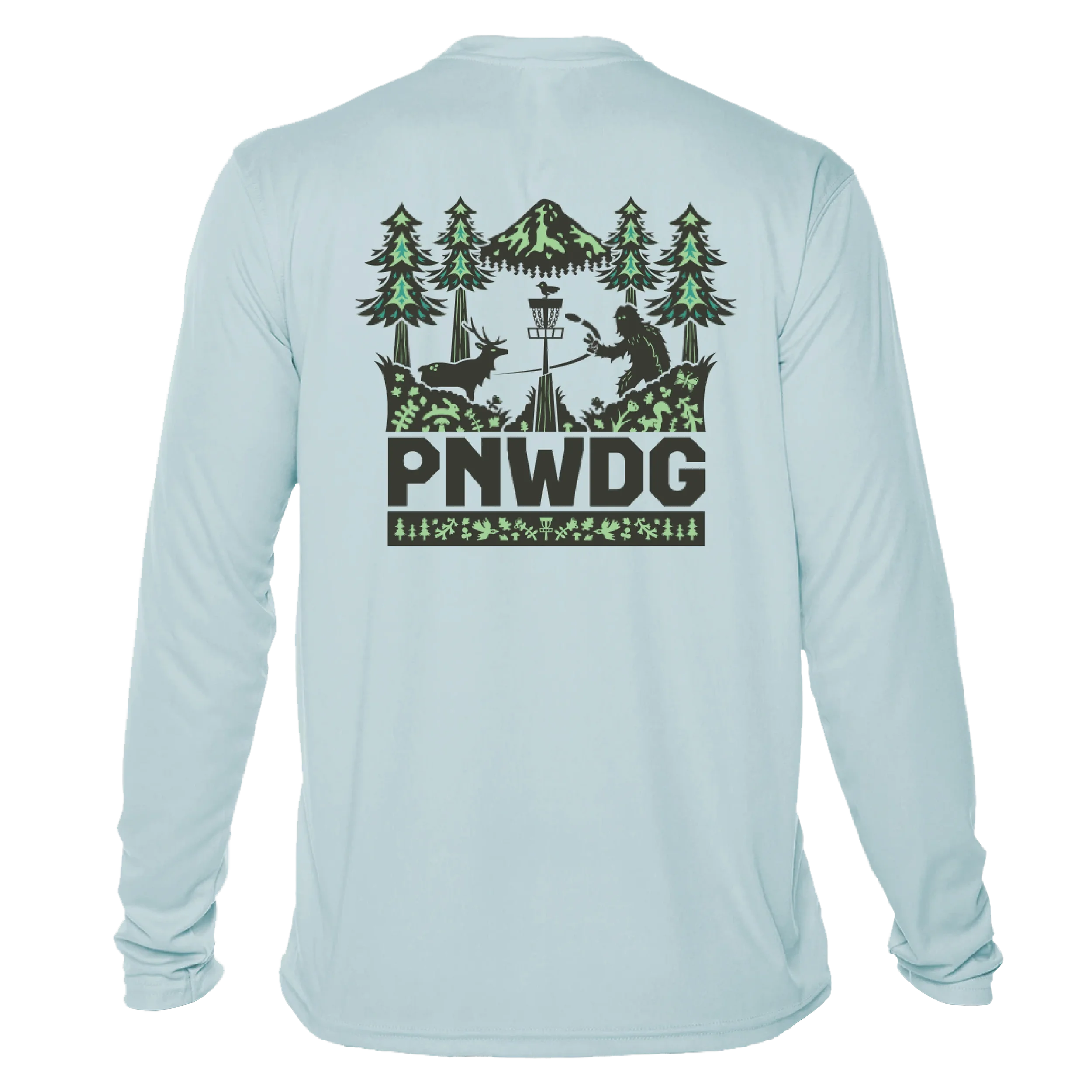 PNWDG Midweight UPF 50 Long Sleeve Shirt - Daily Grind Disc Golf