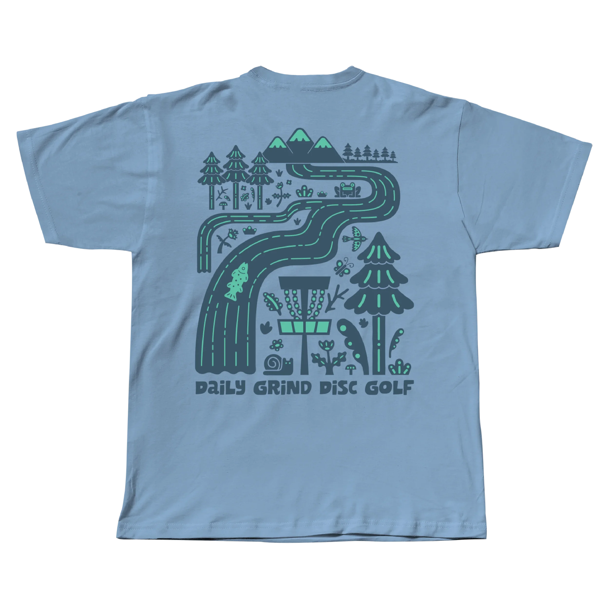 Outdoor Recreation Disc Golf Shirt - Daily Grind Disc Golf