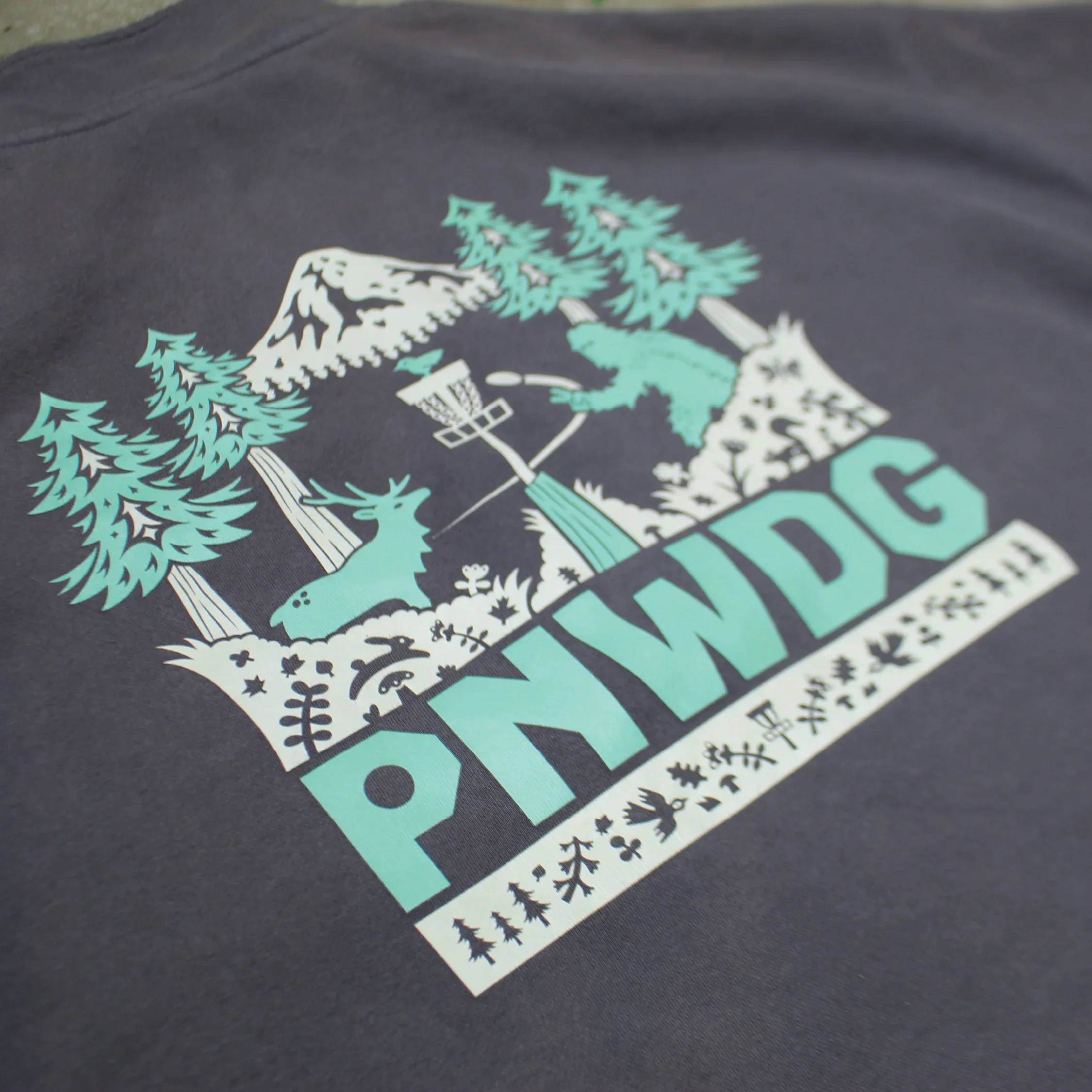 PNWDG - Disc Golf Quarter-Zip - Daily Grind Disc Golf