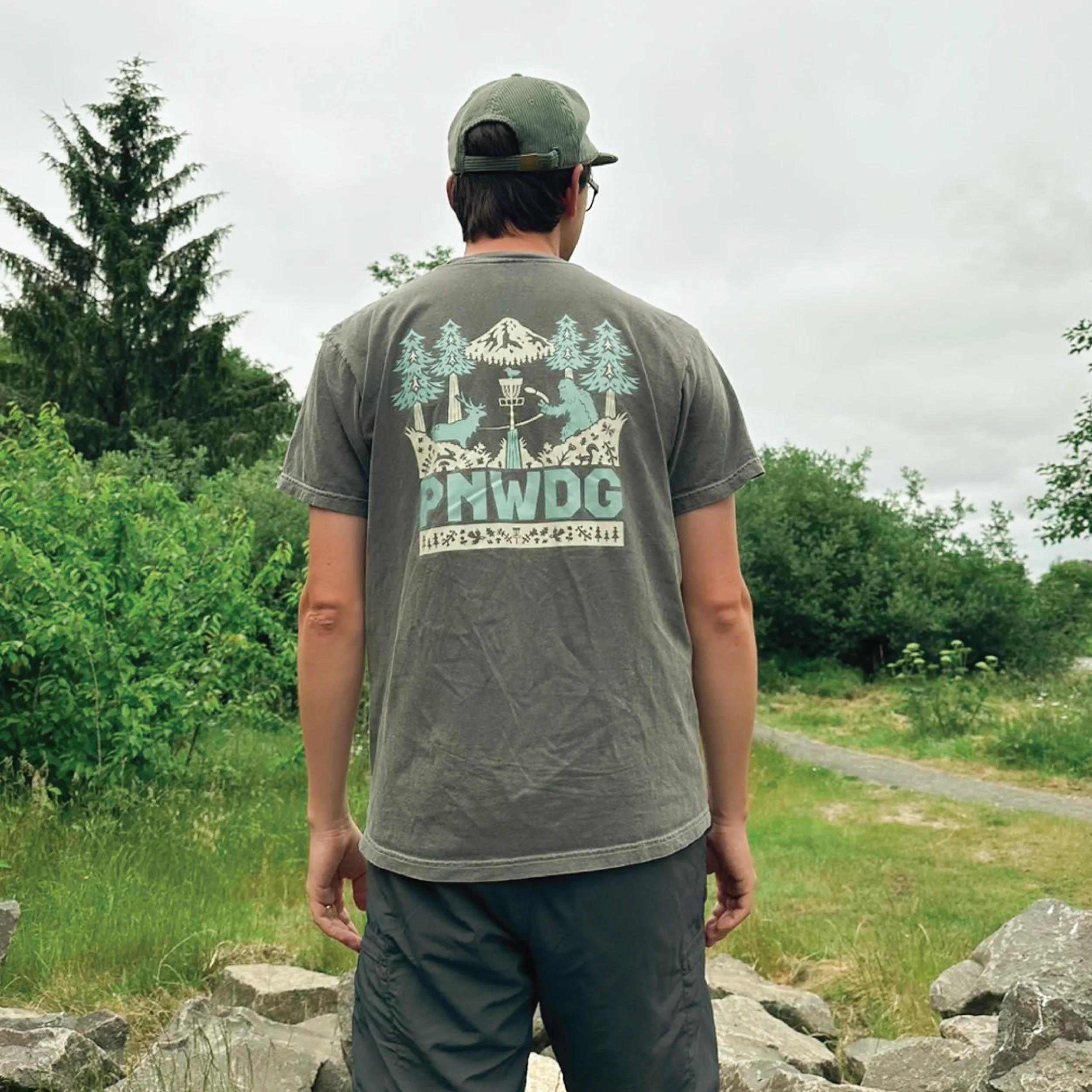 PNWDG Disc Golf Shirt - Pepper - Daily Grind Disc Golf