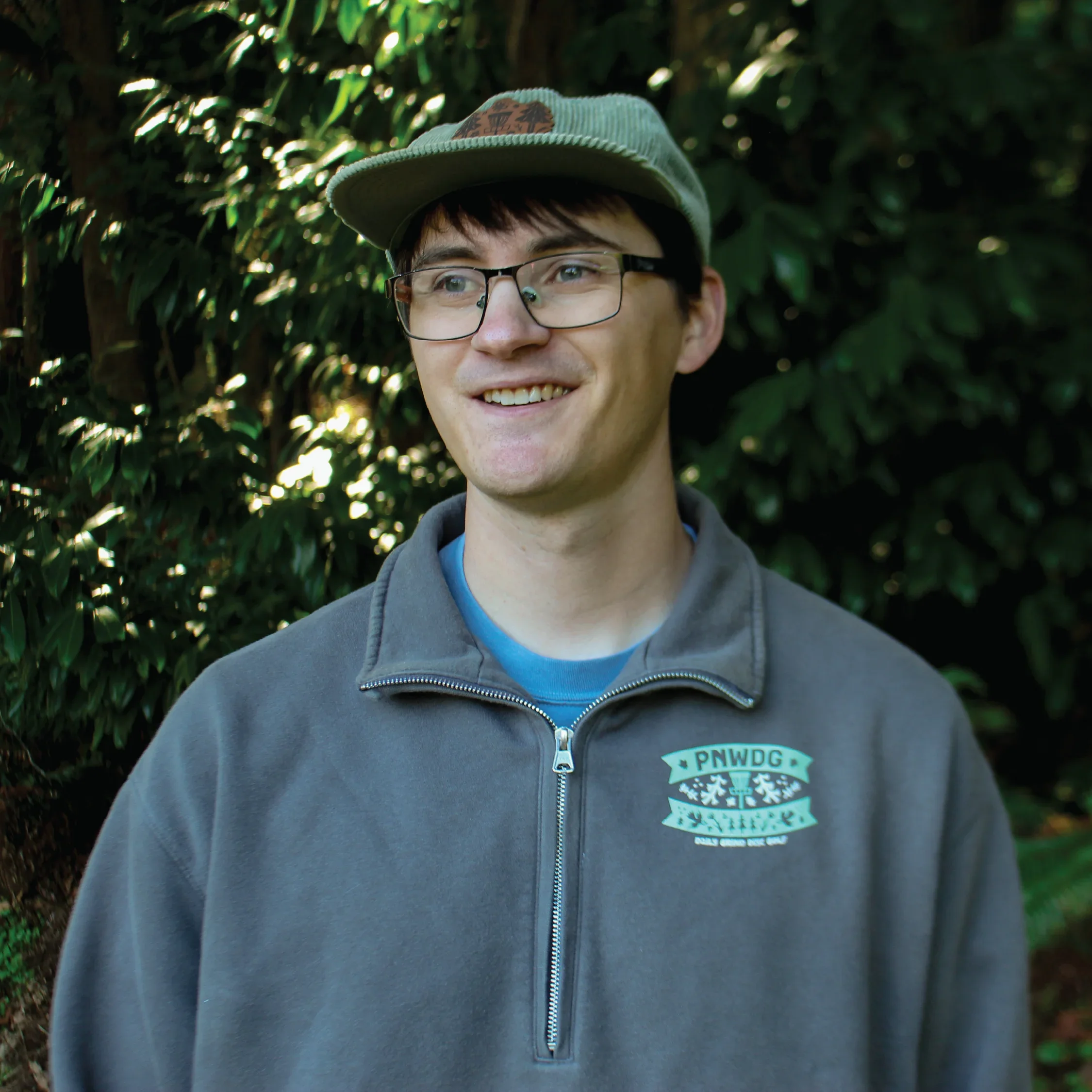 PNWDG - Disc Golf Quarter-Zip - Daily Grind Disc Golf