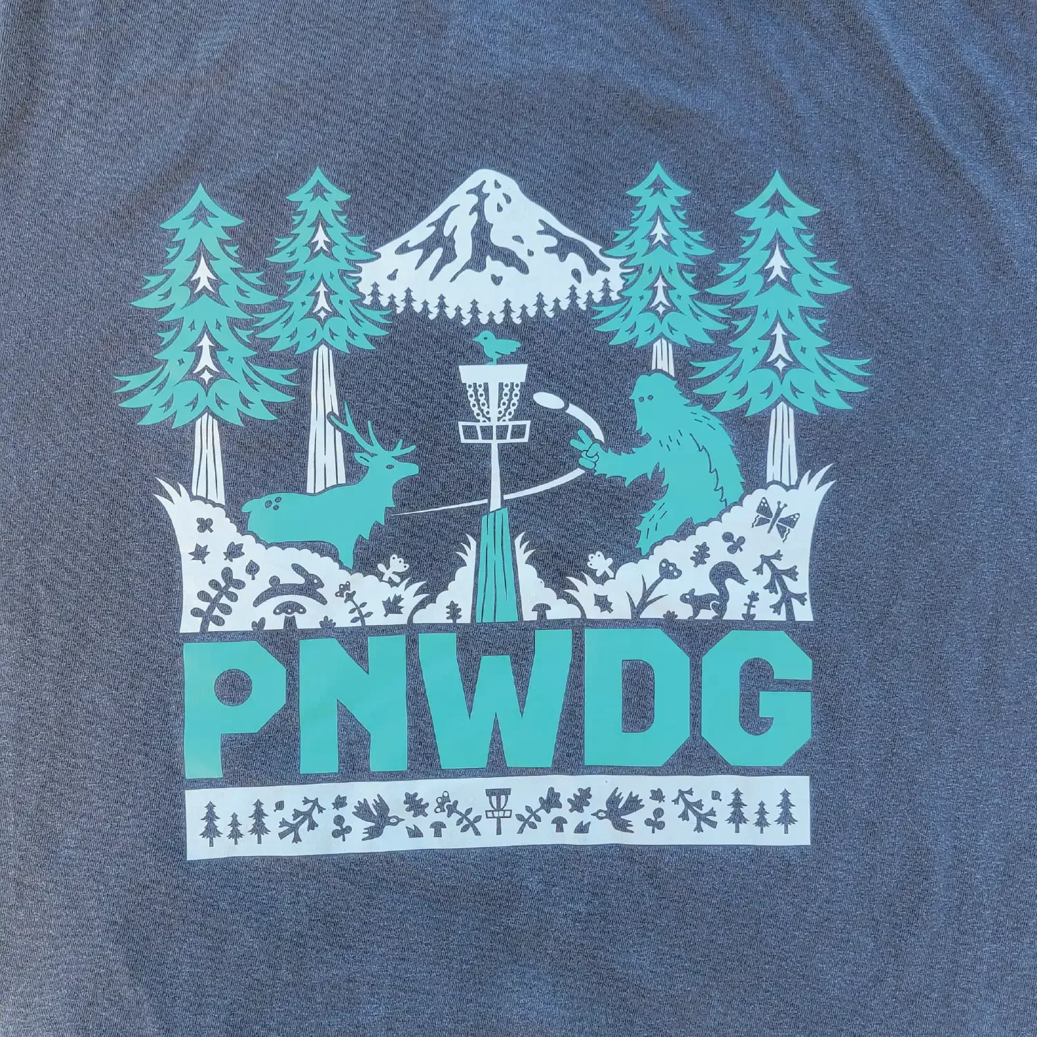 PNWDG Disc Golf Shirt - Pepper - Daily Grind Disc Golf