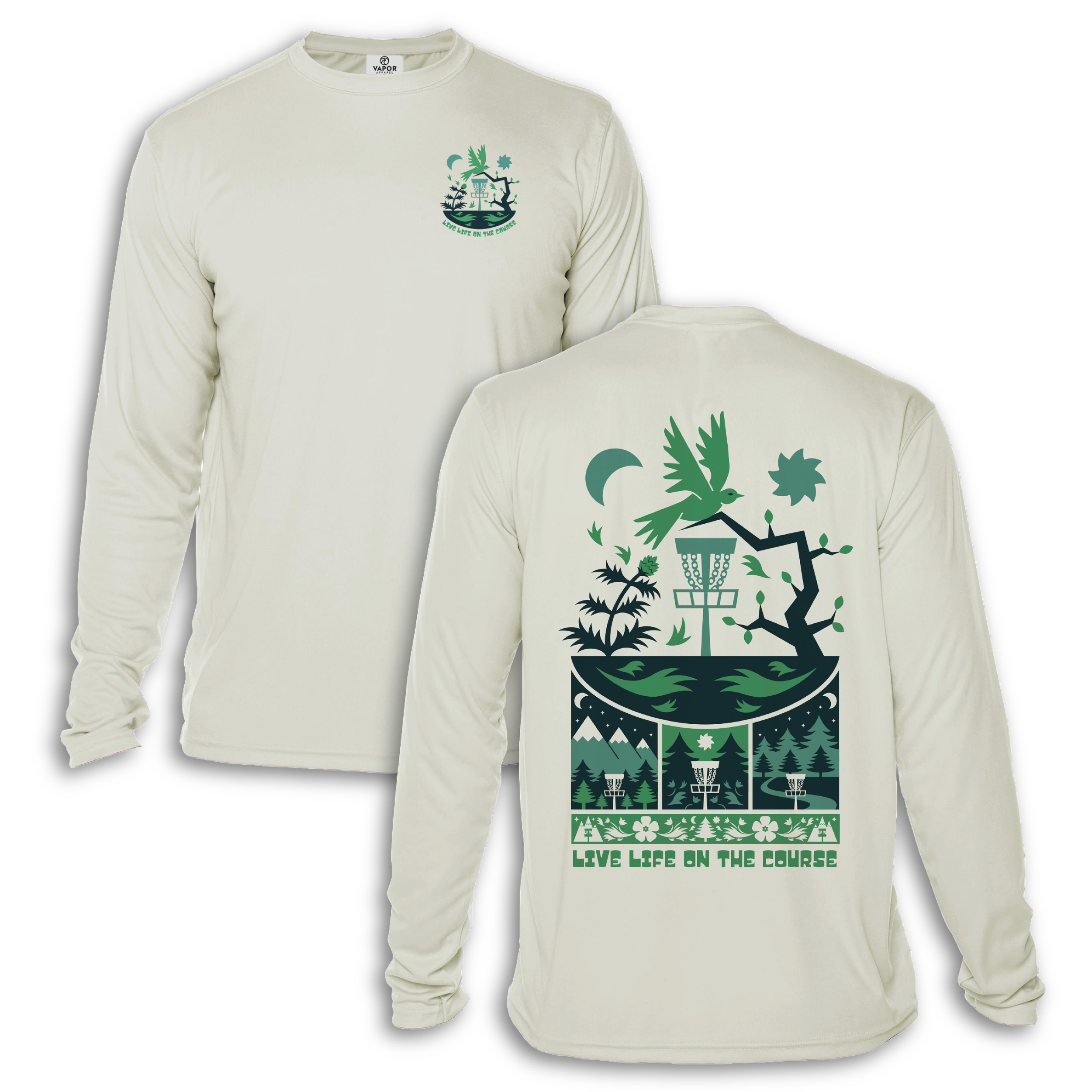 Life On The Course UPF 50 Long Sleeve Shirt