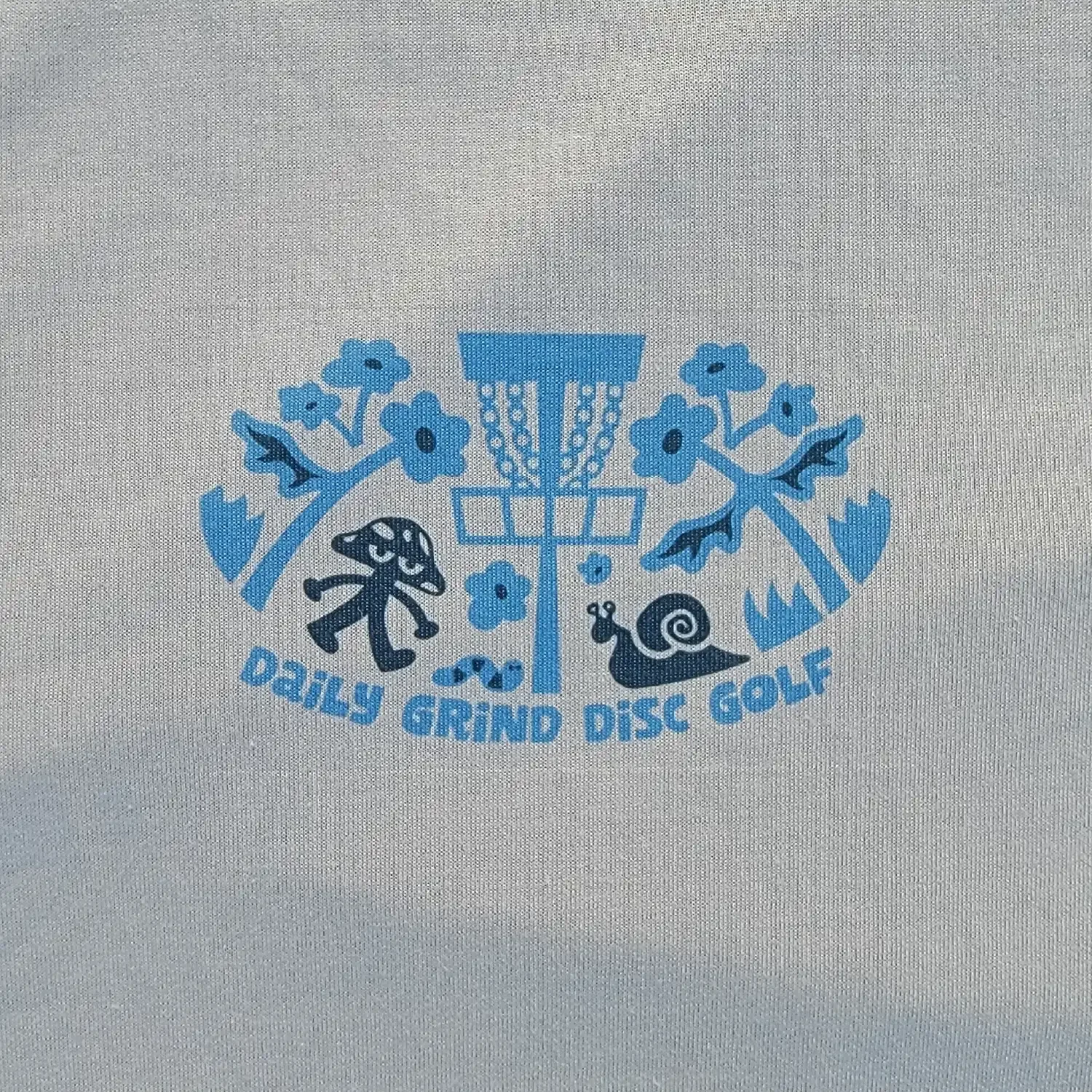 Mushroom Disc Golf Shirt - November White - Daily Grind Disc Golf