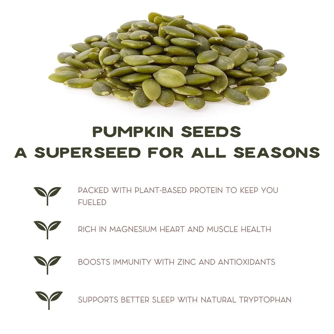 Pumpkin seeds are not just for pumpkin spice season. Packed with flavor, crunch and nutrition these super seeds should be enjoyed all year round! 

TOP&rsquo;T Seed Mix is high in iron, zinc, magnesium and manganese, in part because of the pumpkin se