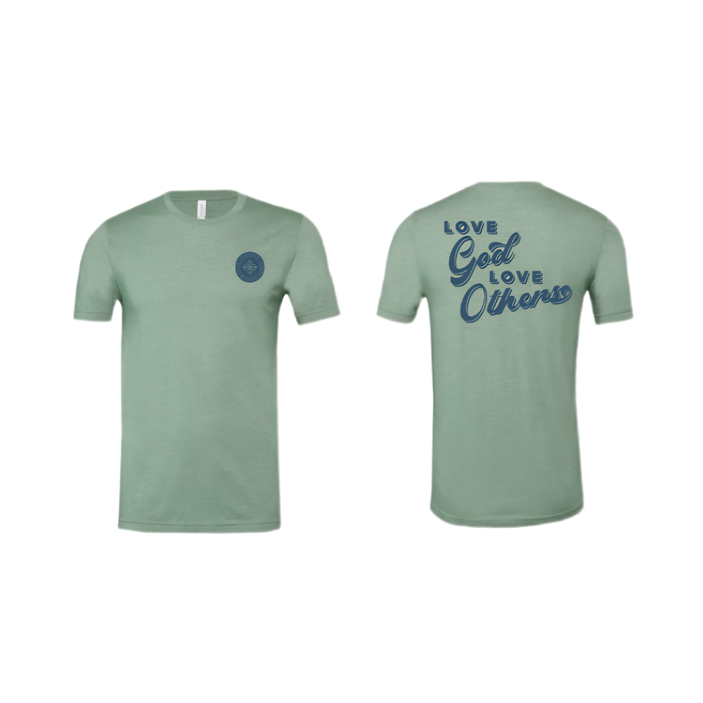CVC Jersey Tee (Heather Sage, Heather Tan, Solid Navy)