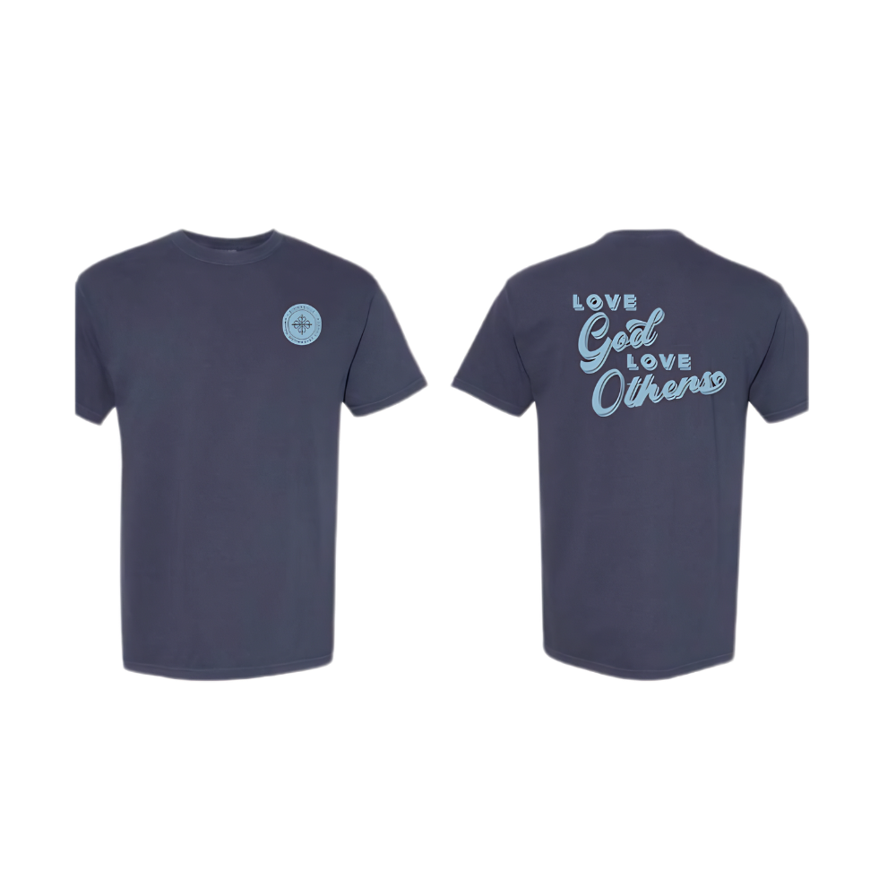 Comfort Colors Ring Spun Cotton Tee (Navy, Sandstone, Seafoam)
