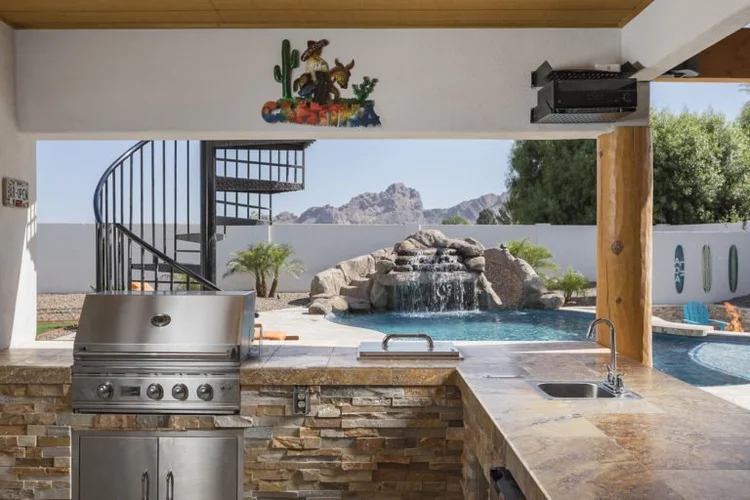 Arizona Outdoor Kitchen Design — AFT Construction