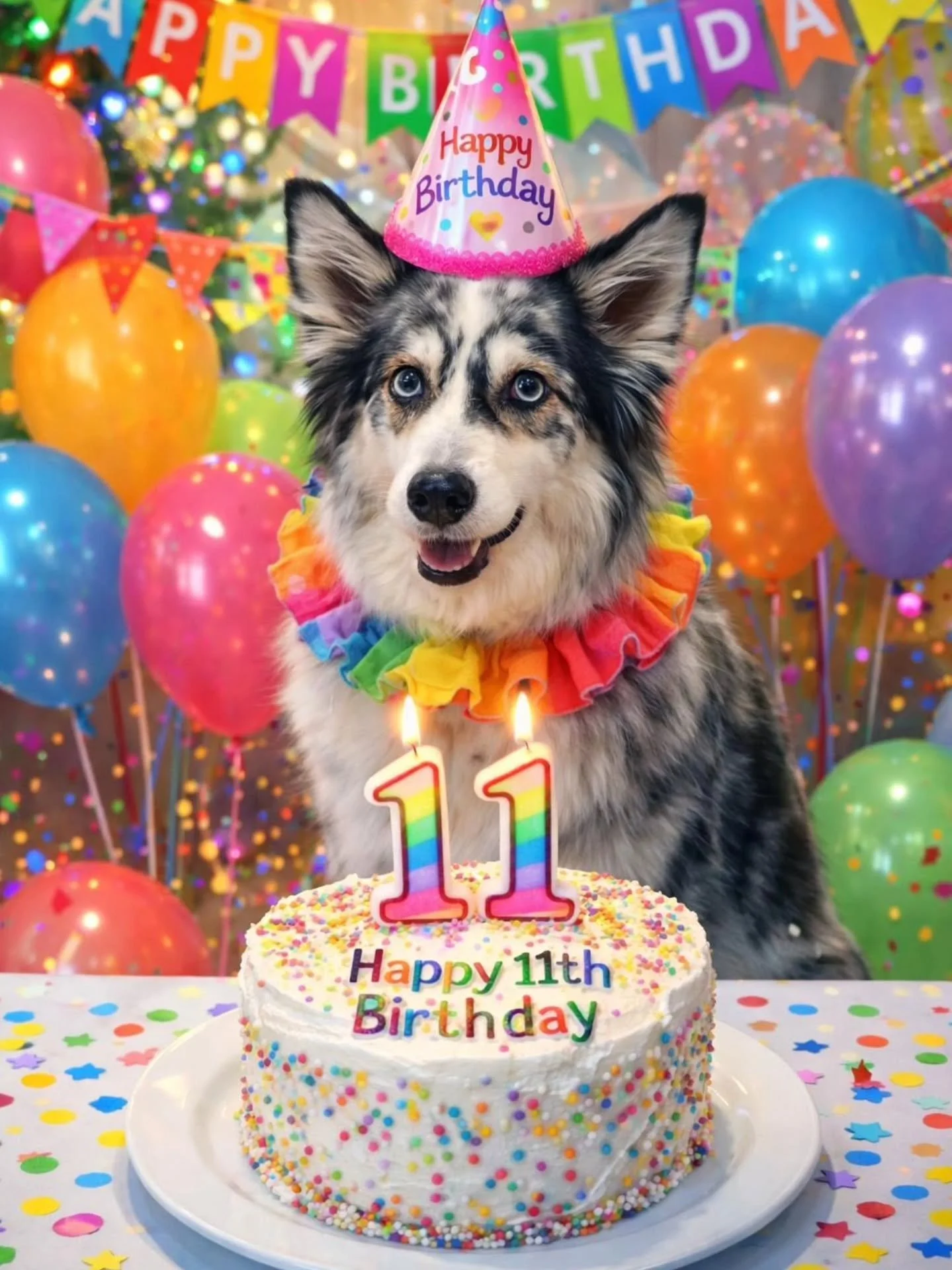 Happy 11th Birthday to our sweet River 🌊🐾

Eleven years of wagging tails, soulful eyes,  and unconditional love&mdash;and even at 11, she&rsquo;s not slowing down one bit. Still as spry, sharp, and full of personality as ever, River keeps us on our