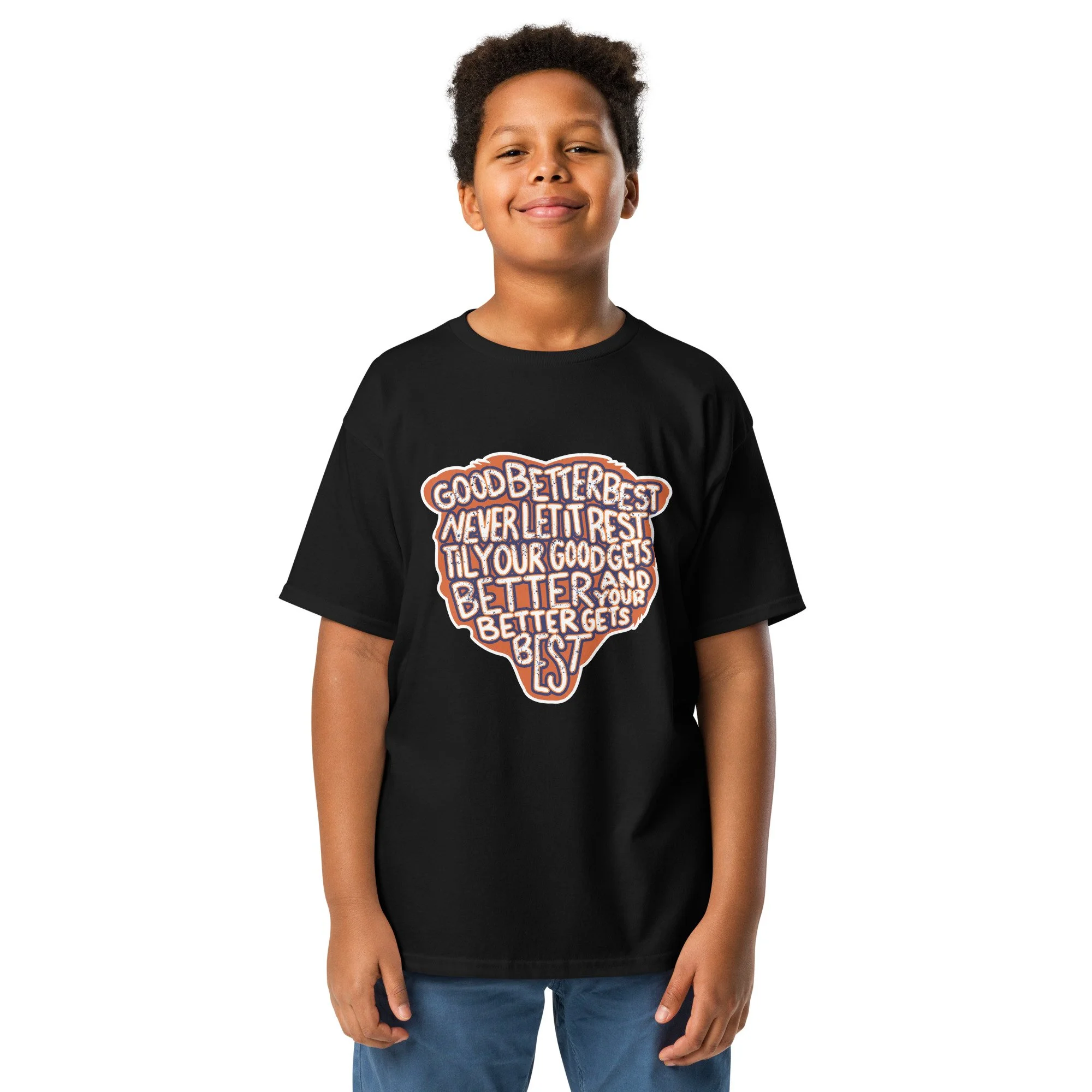Good • Better • Best Bear Head Youth T-Shirt