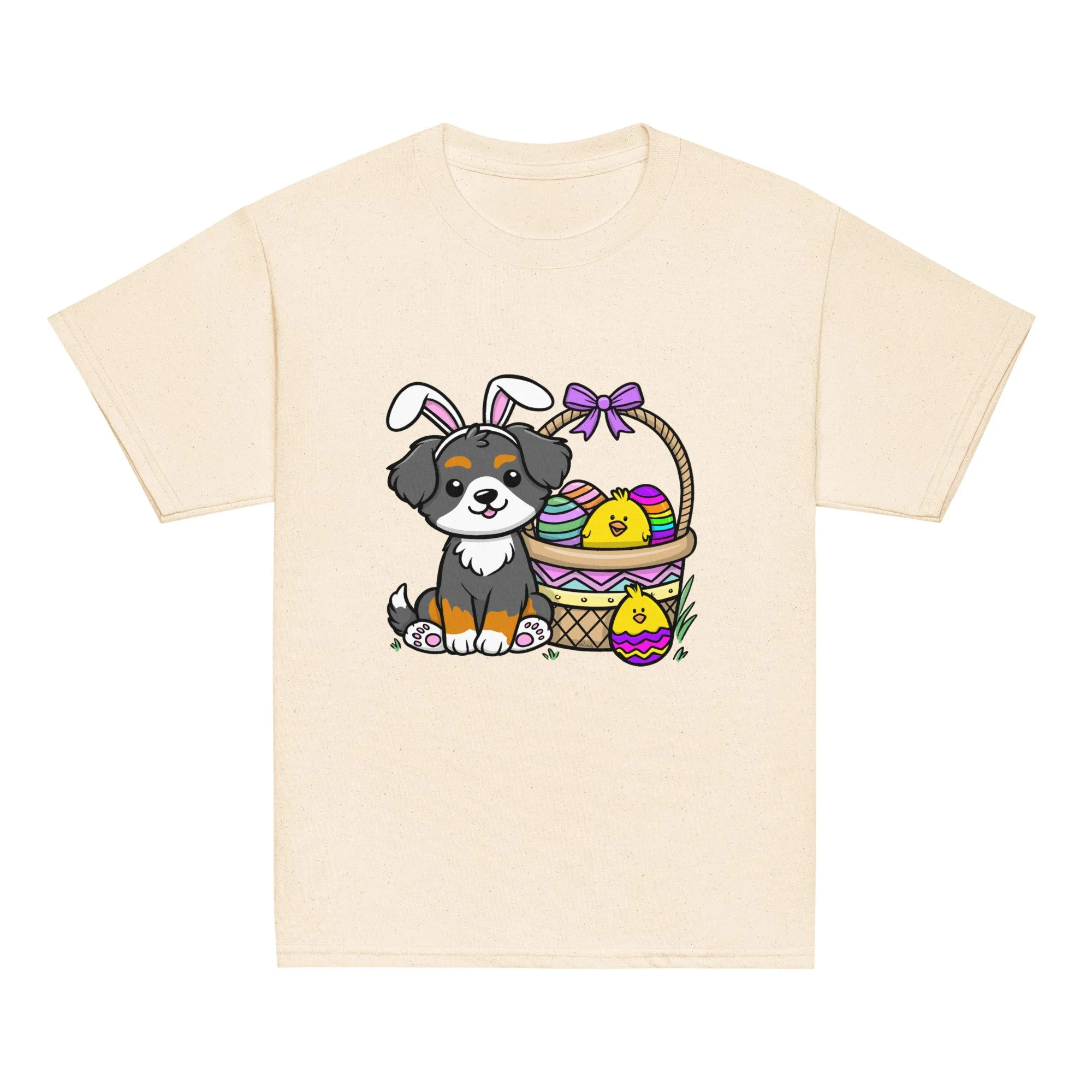 Bunny Puppy and Chicks Easter Youth classic tee