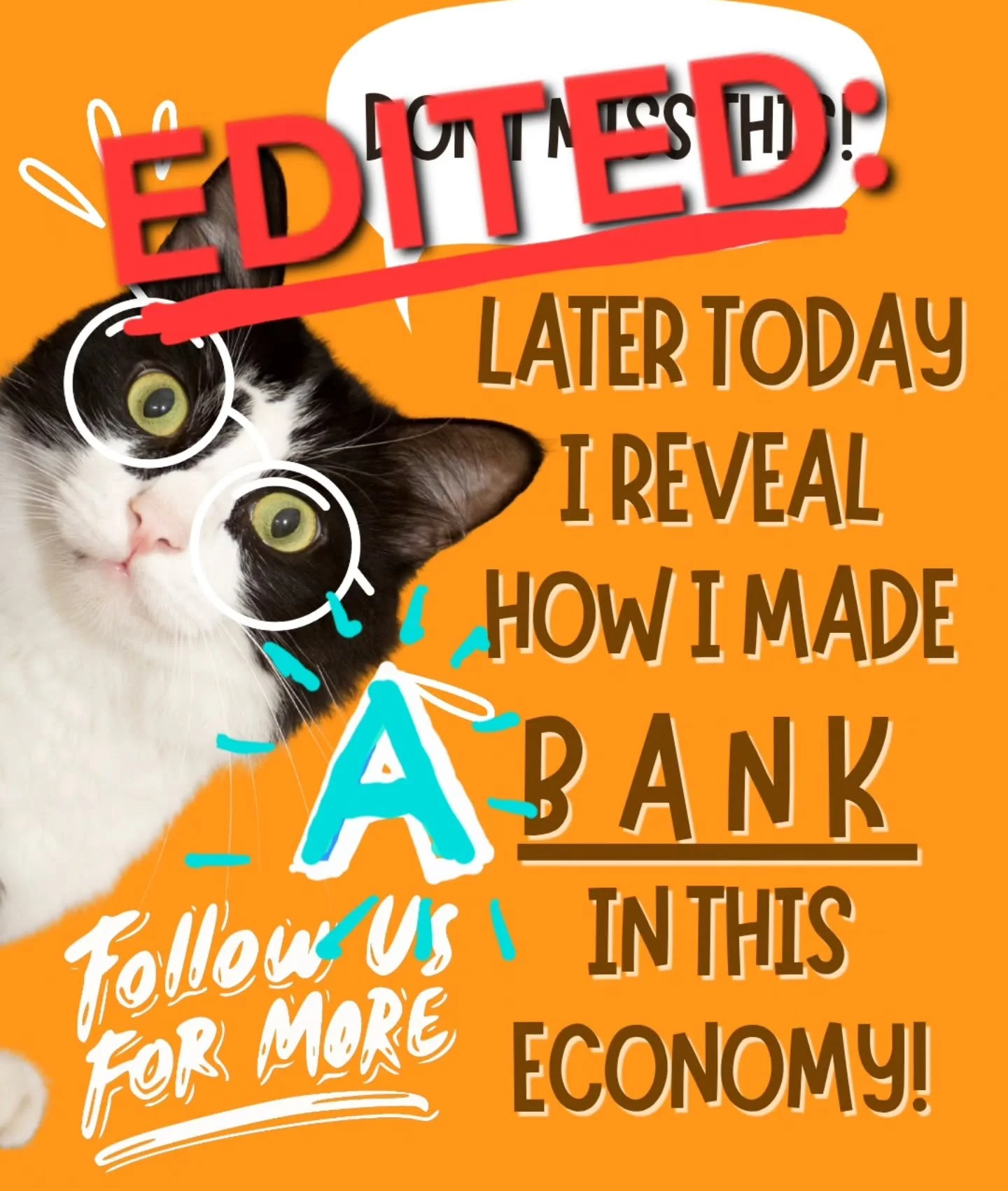 Oh shoot... I just realized I missed a letter in my teaser post! 🤪 I meant to say that I made A bank... a piggy bank that is! This adorable Wooper piggybank was a birthday gift for my nephew, but it turned out so darn cute I just may have to trying 