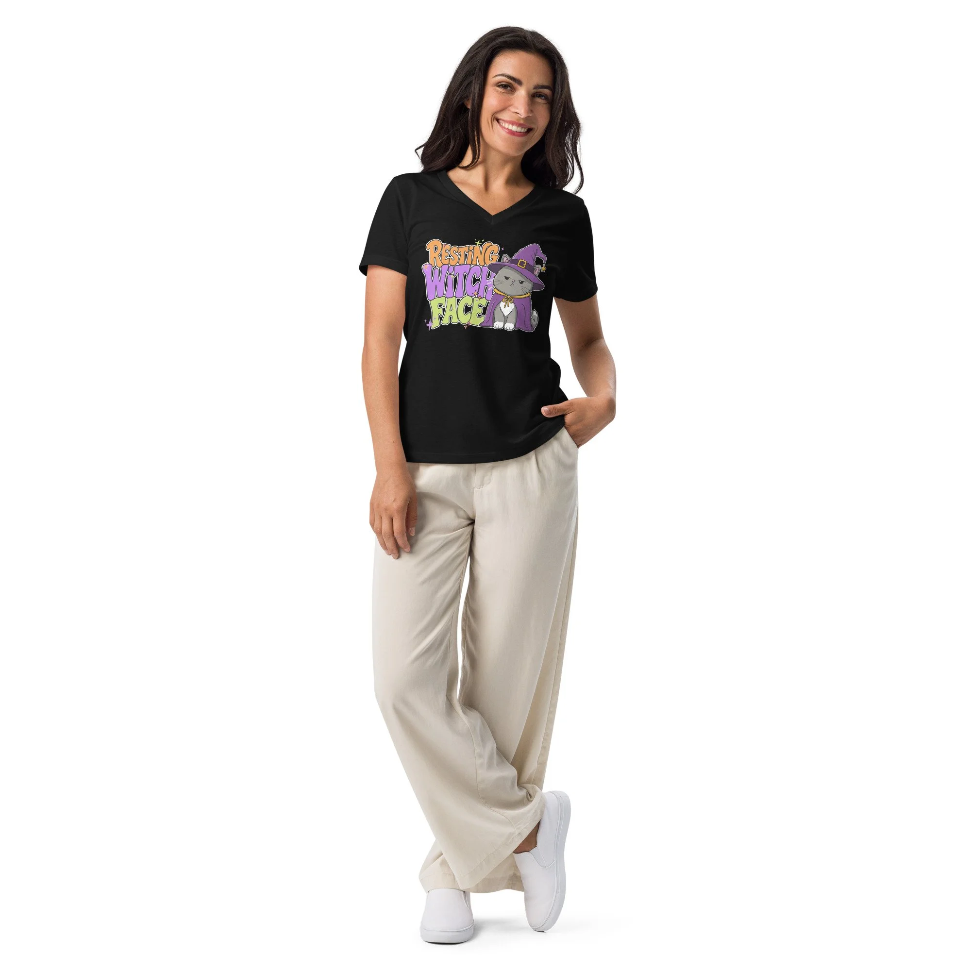 womens-relaxed-v-neck-t-shirt-solid-black-blend-front-6a8f4d54d8301.jpg