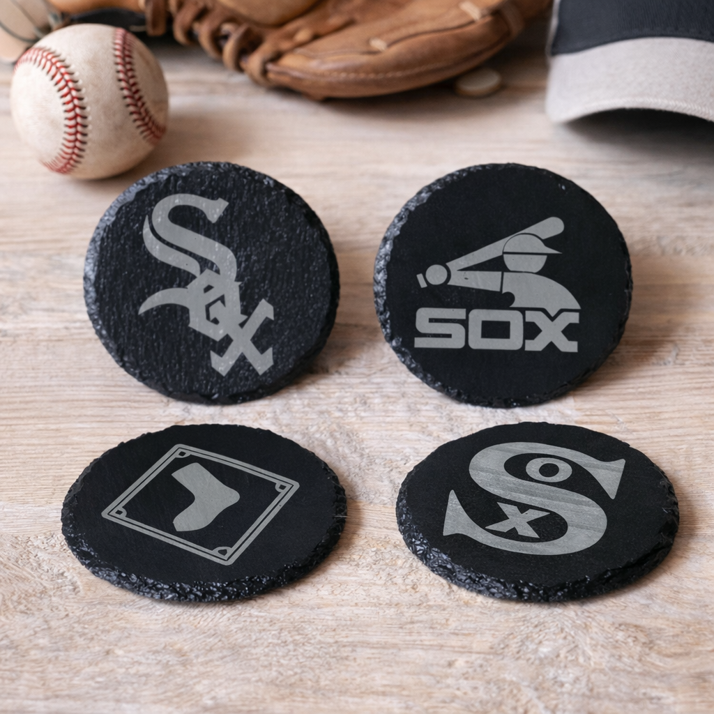 Game Day Slate Coasters- Chicago White Sox