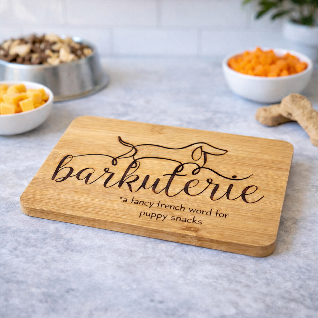 Barkuterie Bamboo Cutting Board