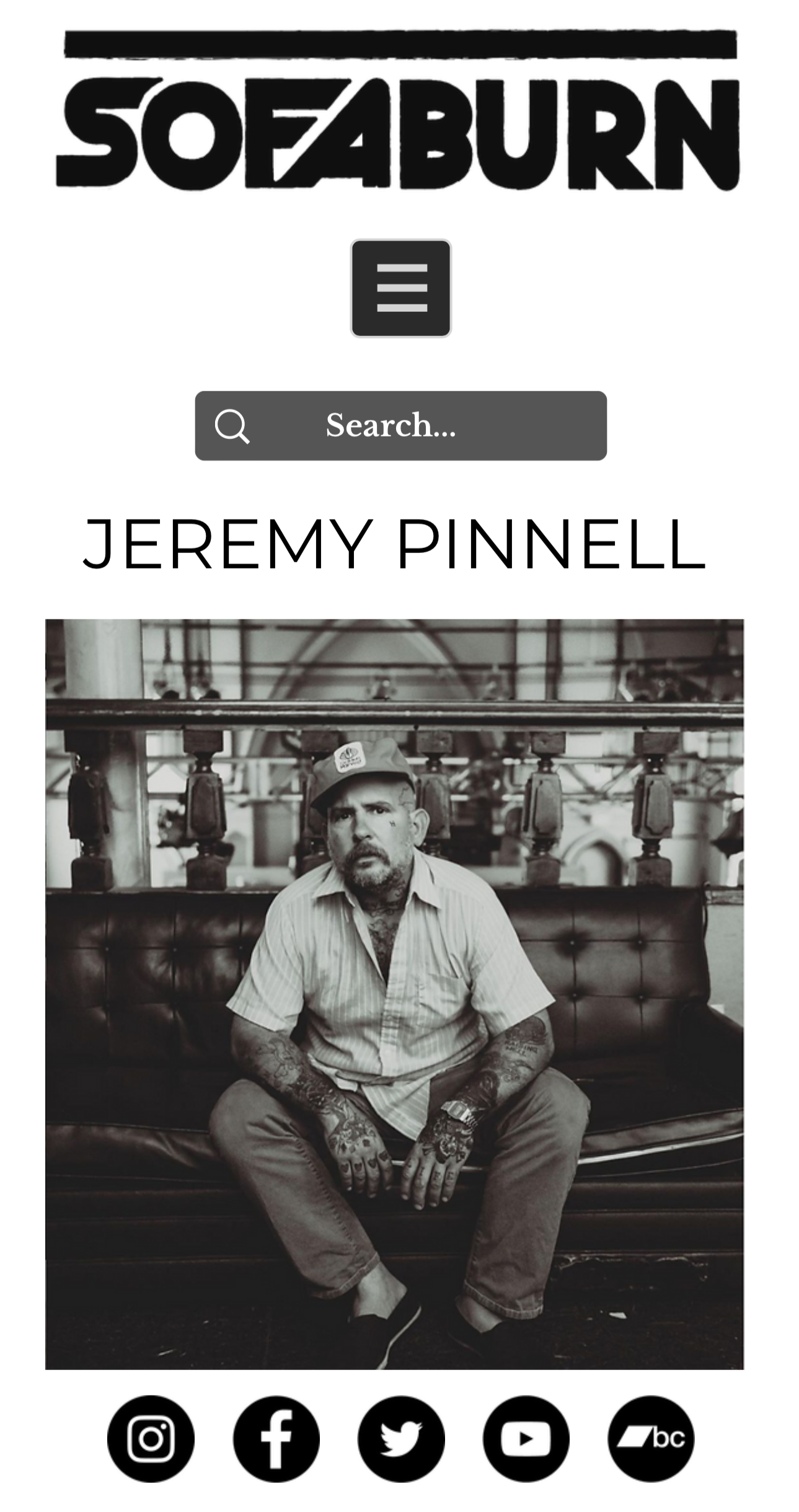Jeremy Pinnell for SofaBurn