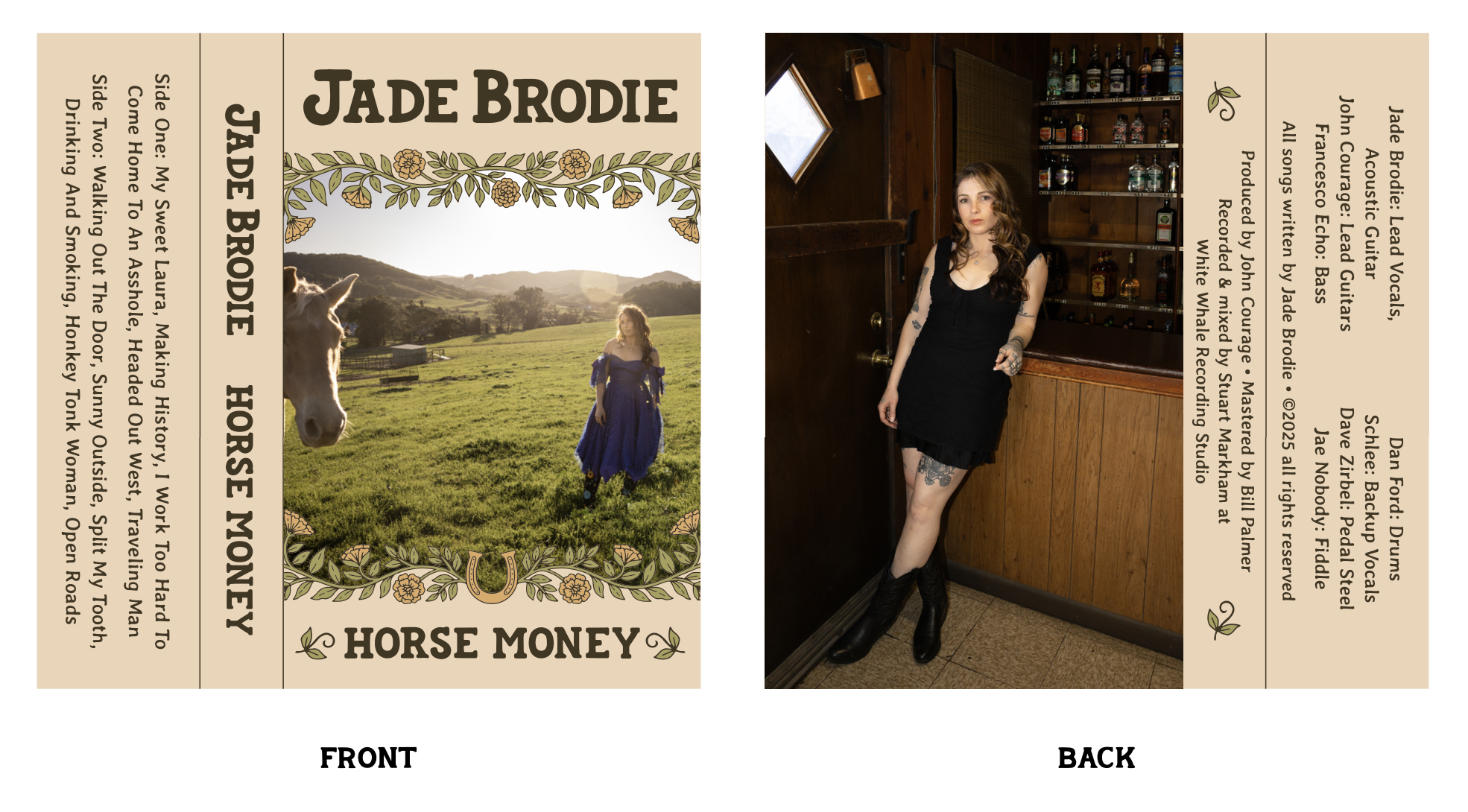 Jade Brodie Horse Money Cassette 