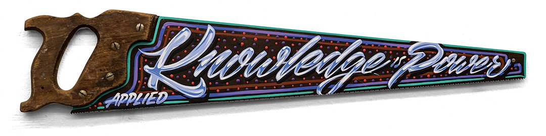 Applied Knowledge is Power