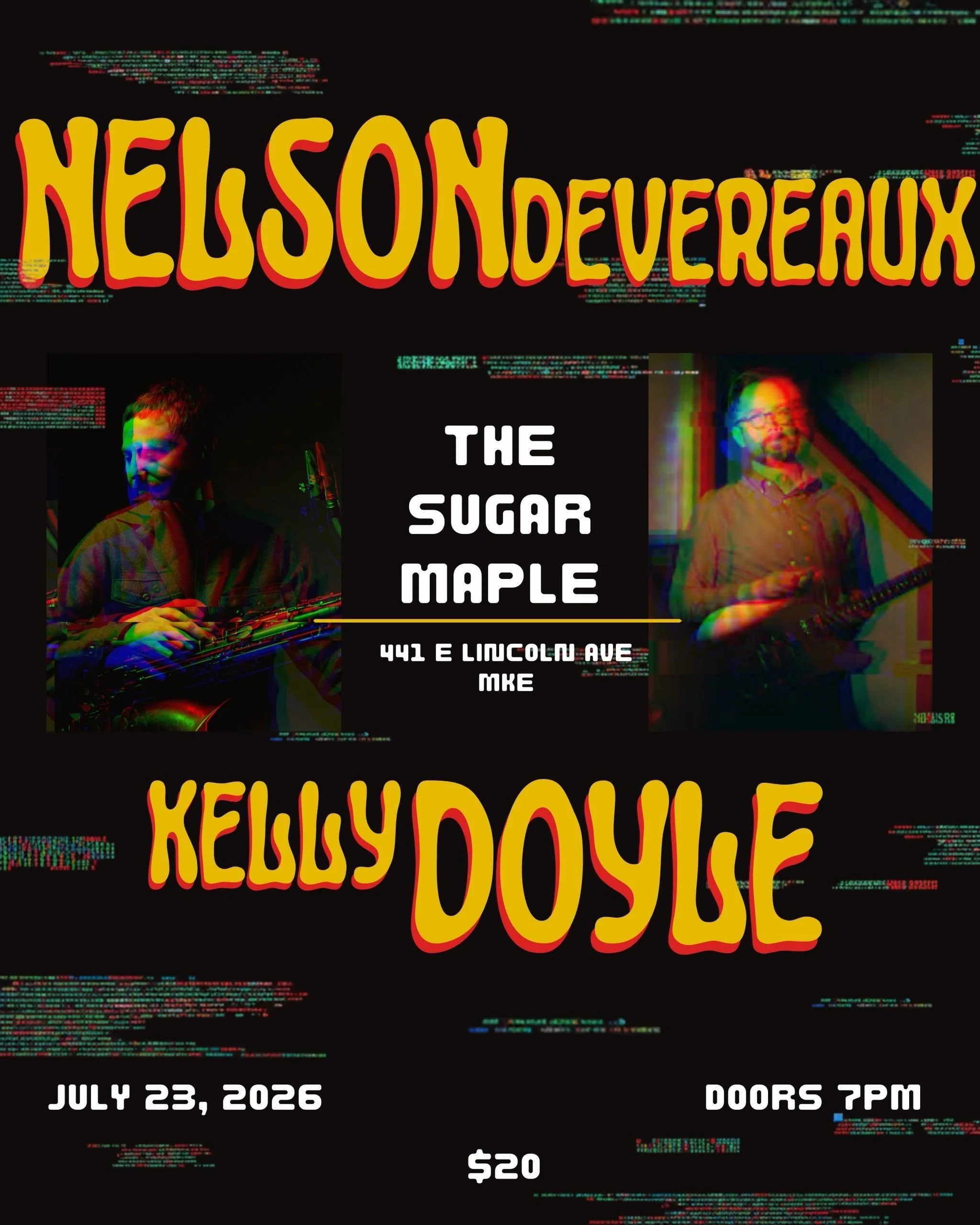 Nelson Devereaux and Kelly Doyle at The Sugar Maple