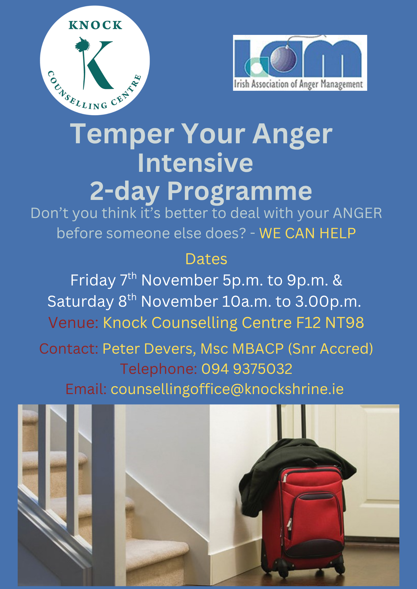 Temper Your Anger - Intensive 2-day Programme