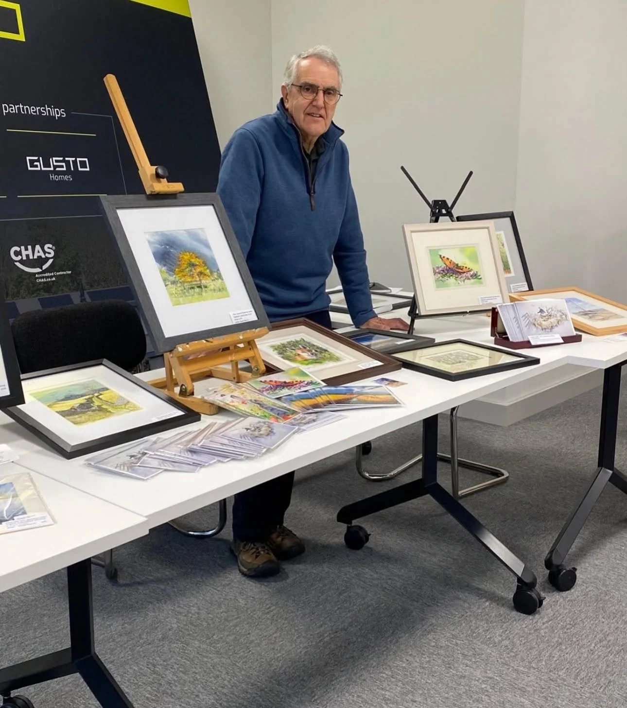 Gusto House are delighted to be involved in the Collingham Art Trail once again. 🖼

It's an honour to host some talented local artists, including @vanessastoneartist, Simon Coster and David Morris. You can view their stunning work this weekend here 