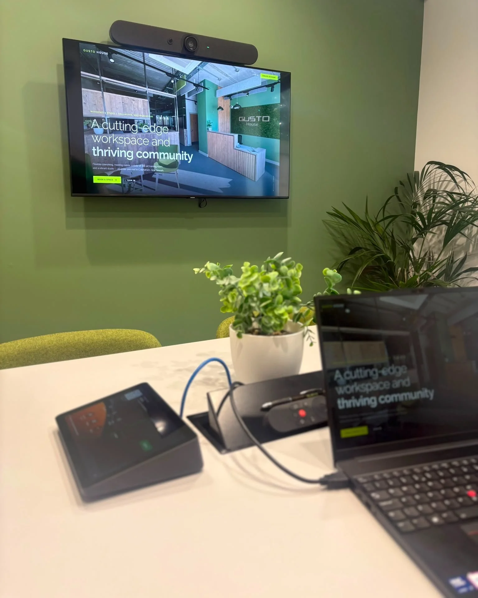 Big News! Booking our facilities at Gusto House just got a whole lot easier 😀

We have recently launched a brand new booking system which is cleaner, a lot faster and much easier to navigate. 

You&rsquo;ll be able to book coworking spaces, meeting 