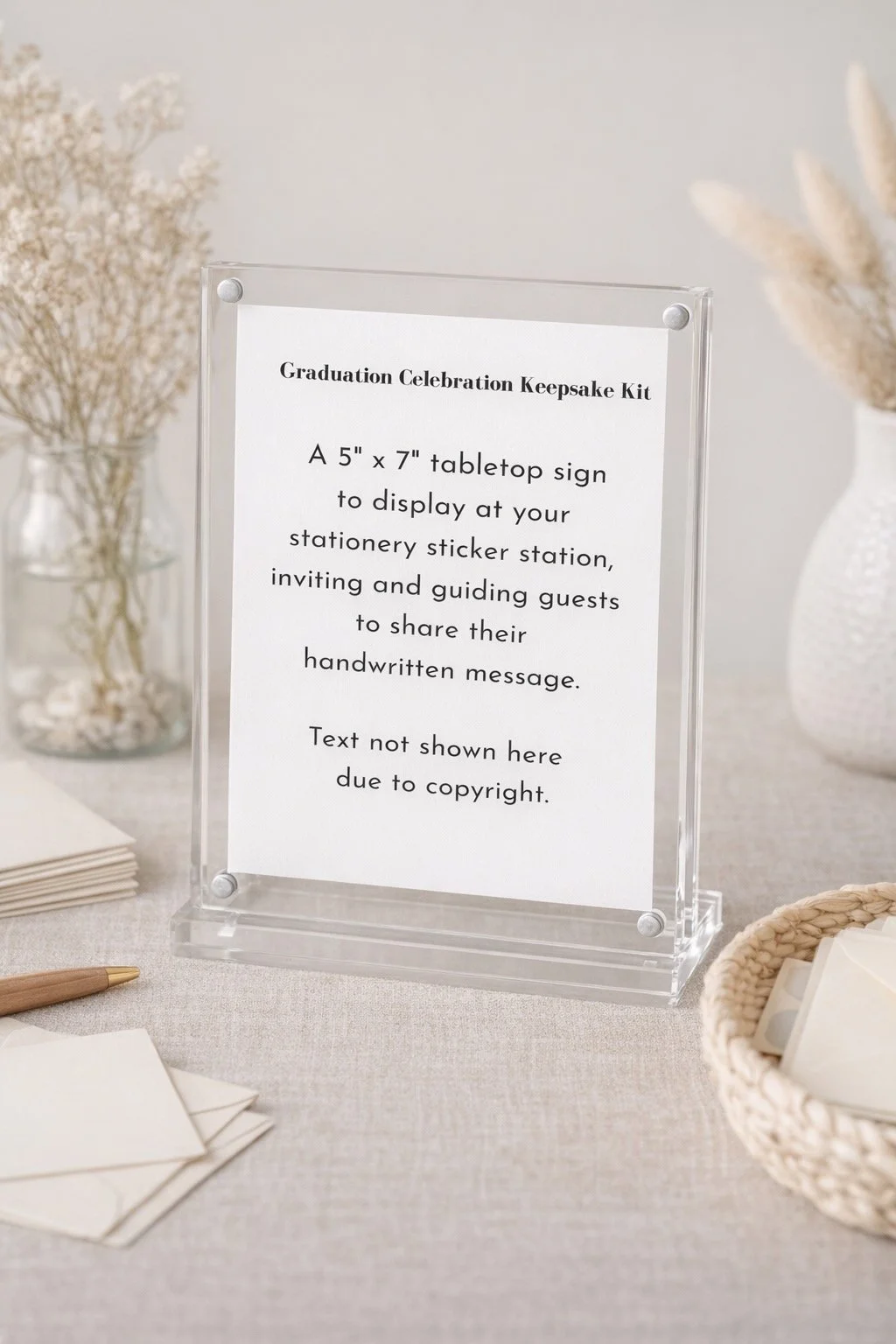 Graduation keepsake station setup.jpeg