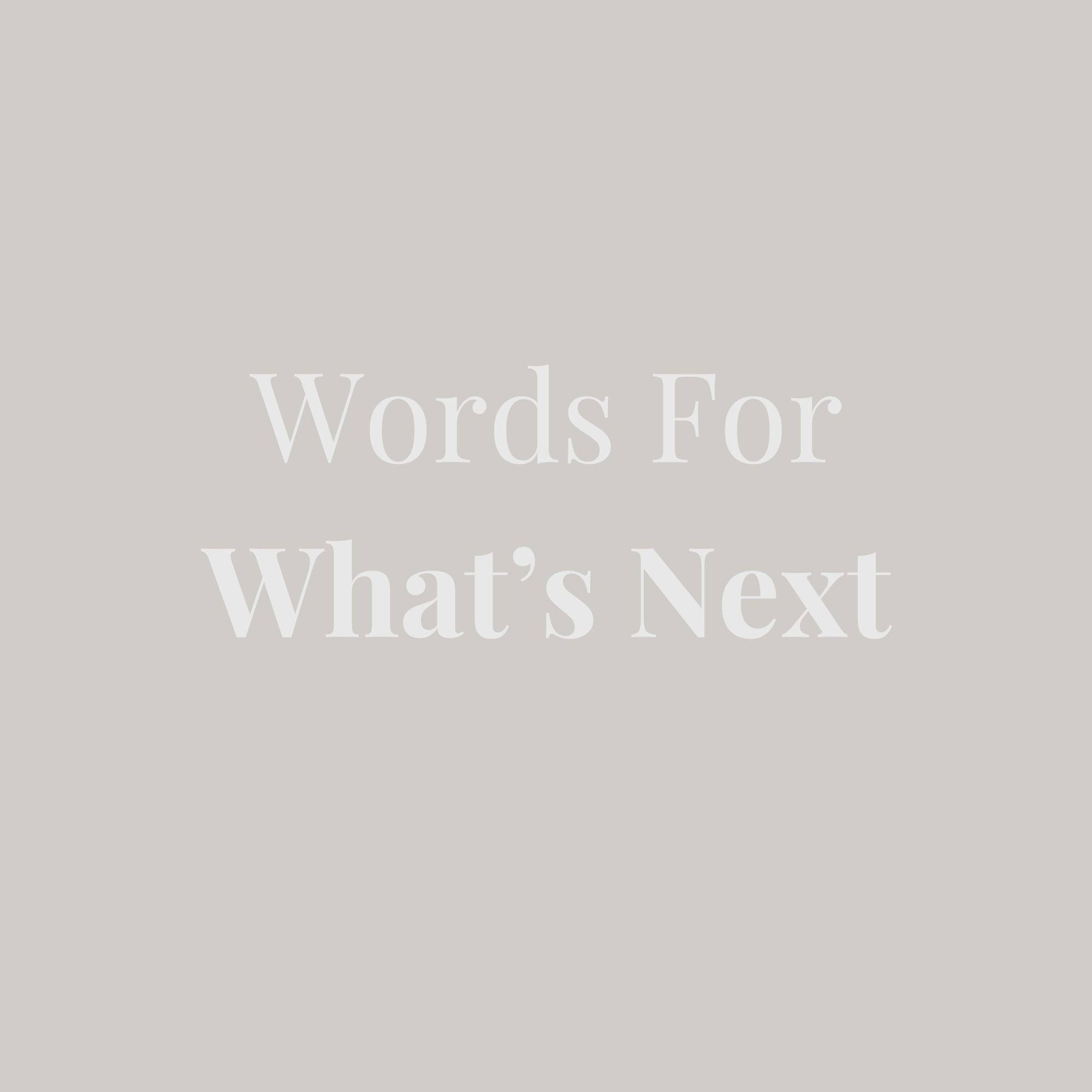 Lent Series: Come As You Are 