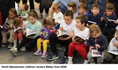 EEM Provides 225,000 Children’s Bibles to Former Communist Nation