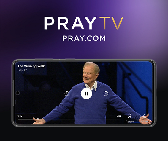 New 24/7 Streaming Video Channel PrayTV Launches This Week from World’s Leading Prayer App