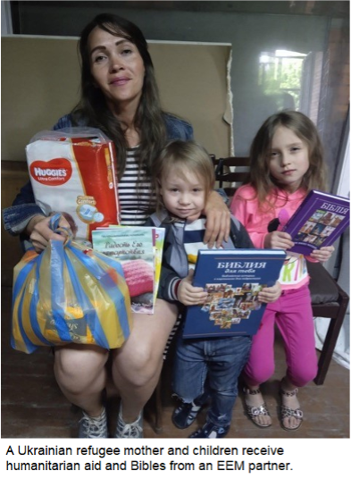 EEM Distributes Nearly 2 Million Bibles and Bible-based Materials to Eastern Europe in 2022 