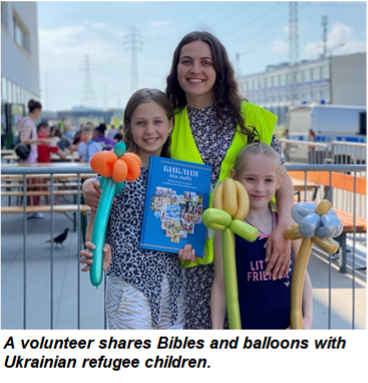 More than $2 Million Given to Provide Bibles for Children in Eastern Europe as War Continues